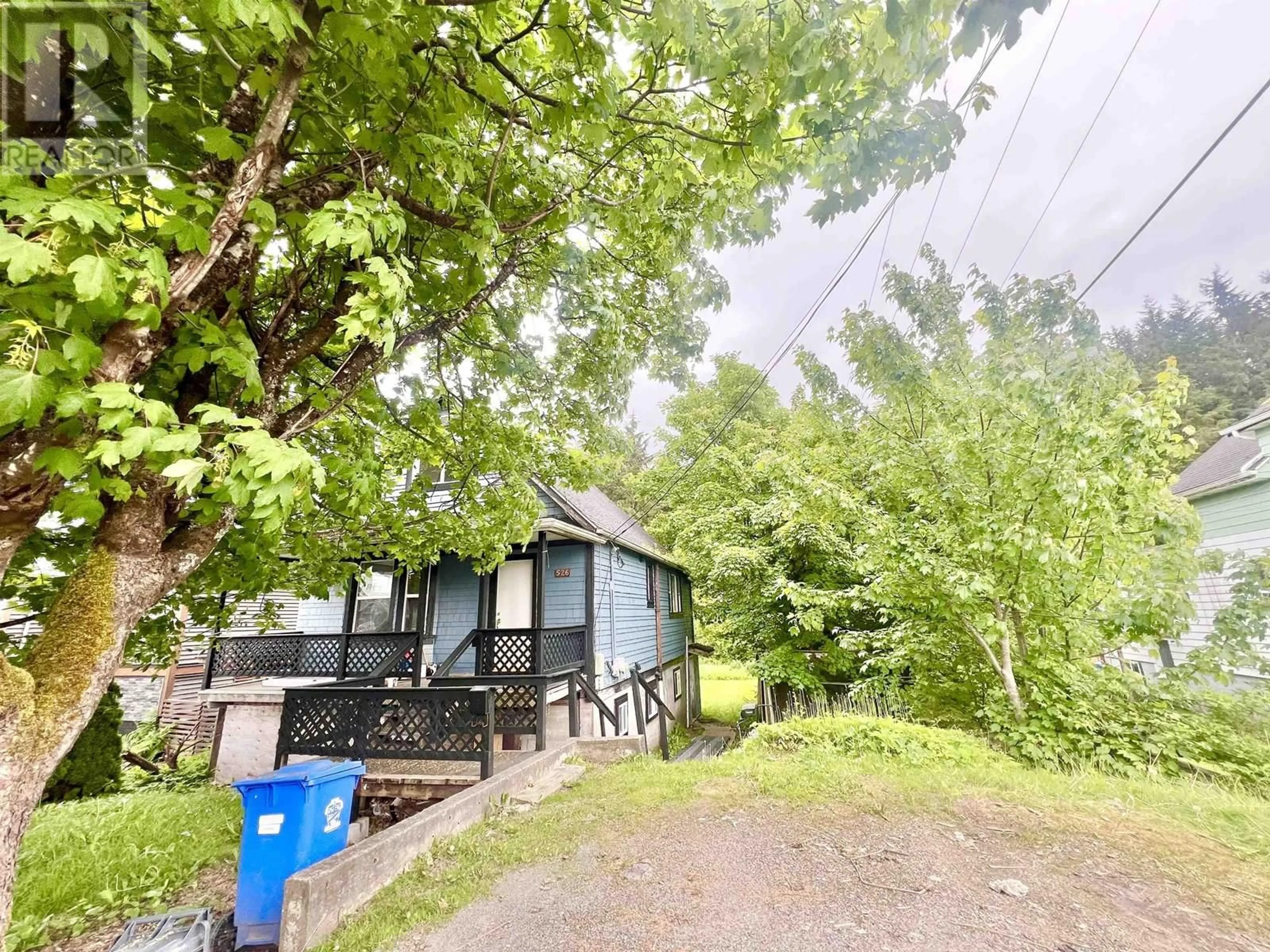 A pic from outside/outdoor area/front of a property/back of a property/a pic from drone, forest/trees view for 526 8TH AVENUE, Prince Rupert British Columbia V8J2M9
