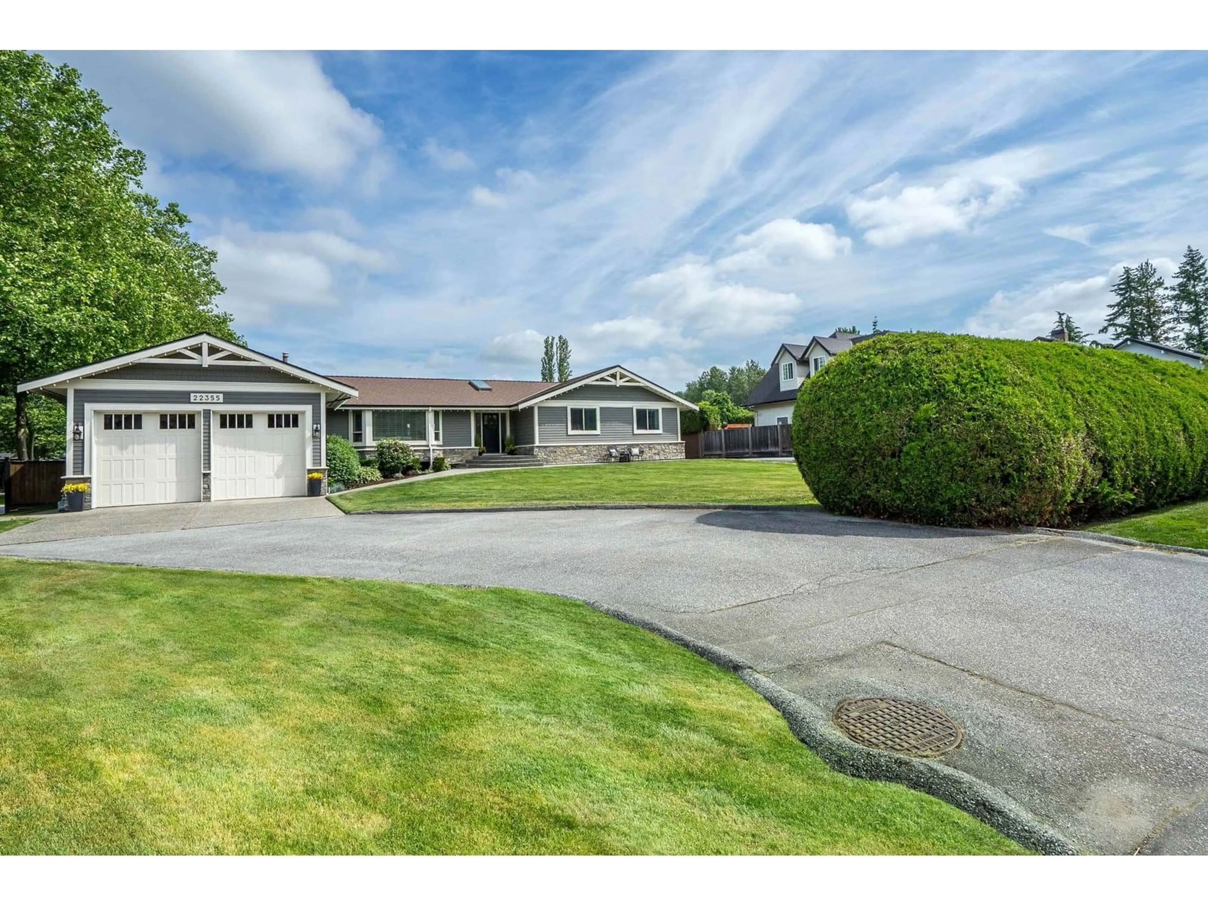 A pic from outside/outdoor area/front of a property/back of a property/a pic from drone, street for 22355 52, Langley British Columbia V2Y1L5