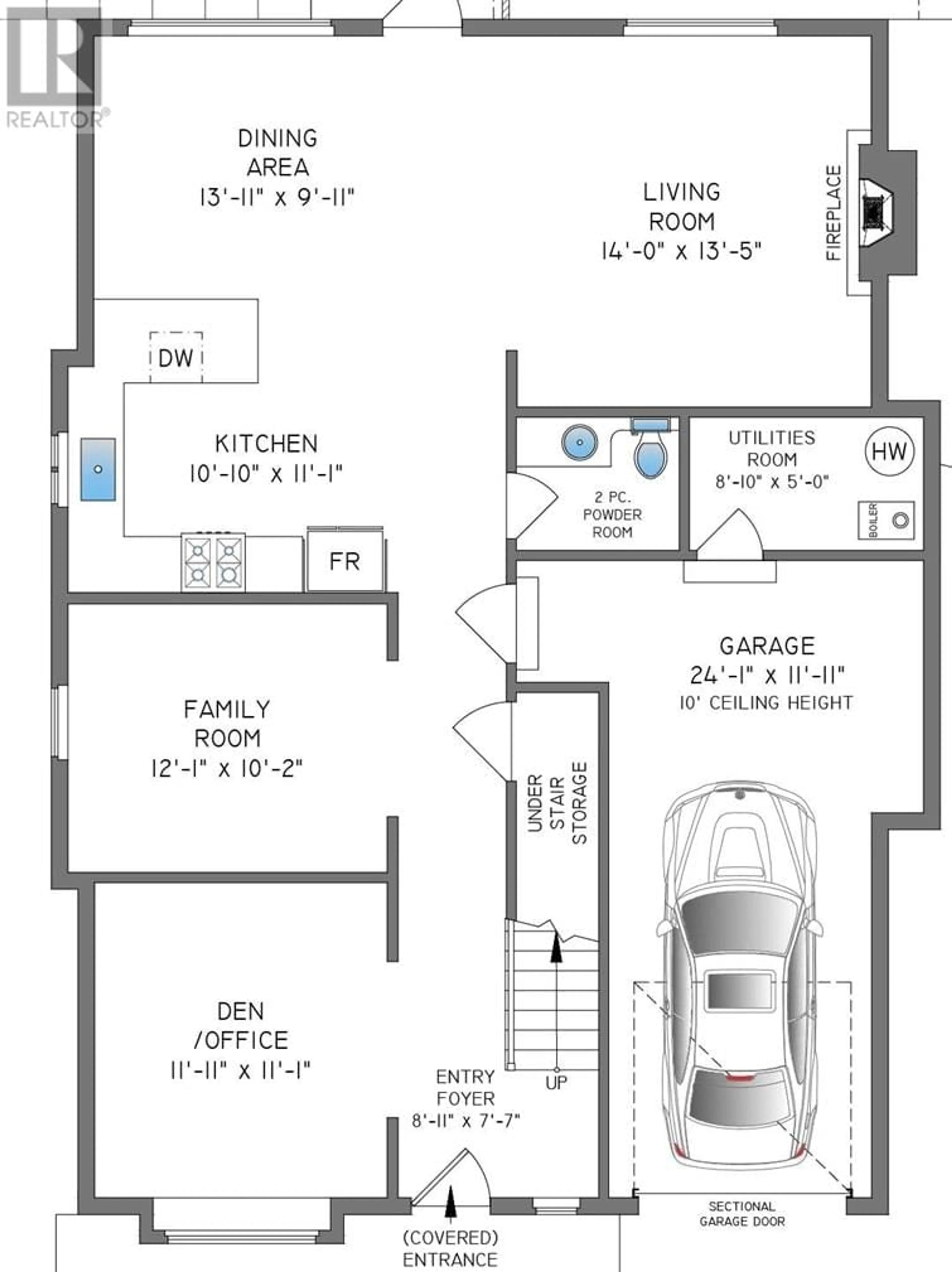 Floor plan for 6039 46A AVENUE, Delta British Columbia V4K5G2