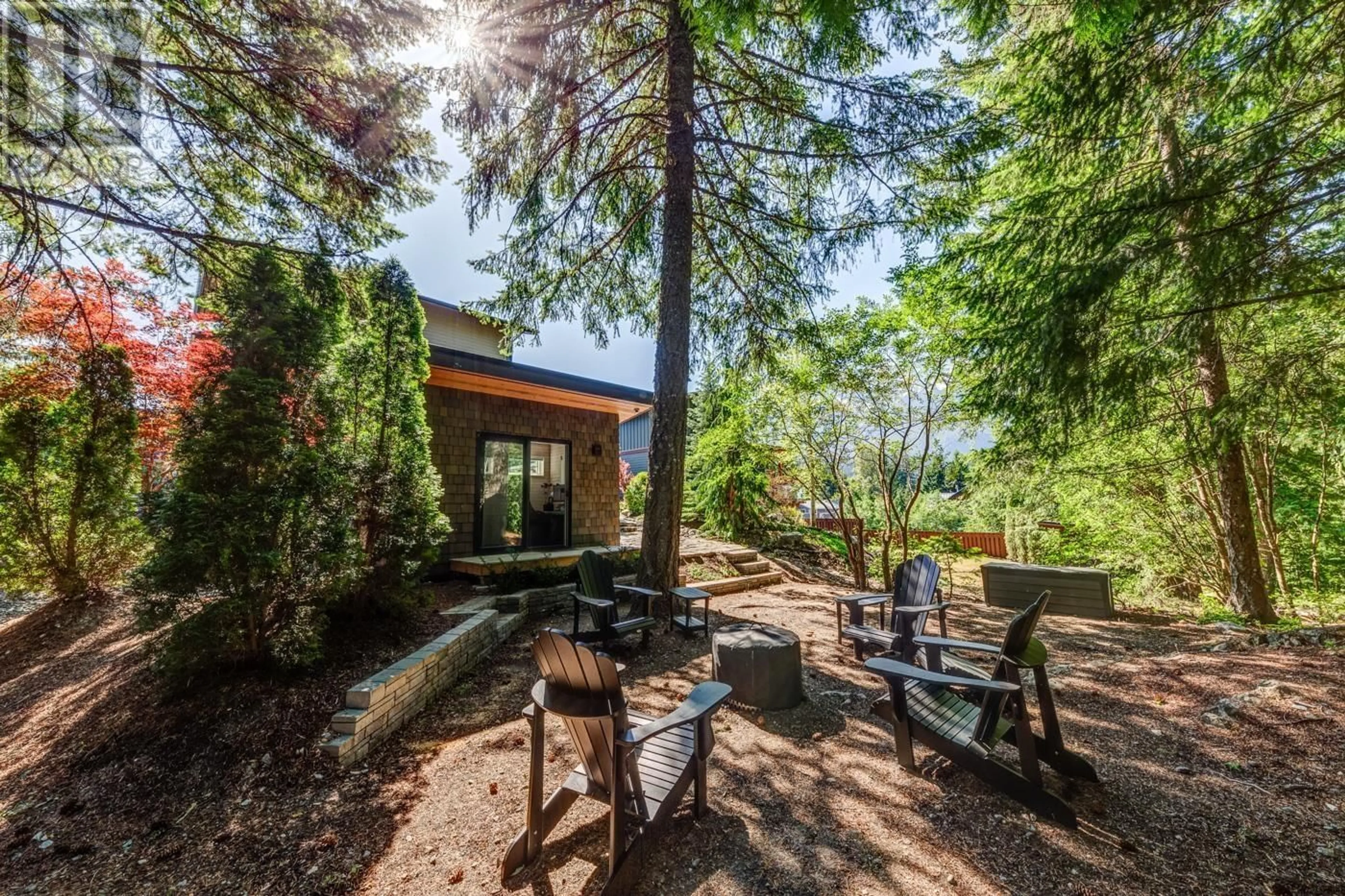 Patio, forest/trees view for 7459 DOGWOOD STREET, Pemberton British Columbia V0N2L0