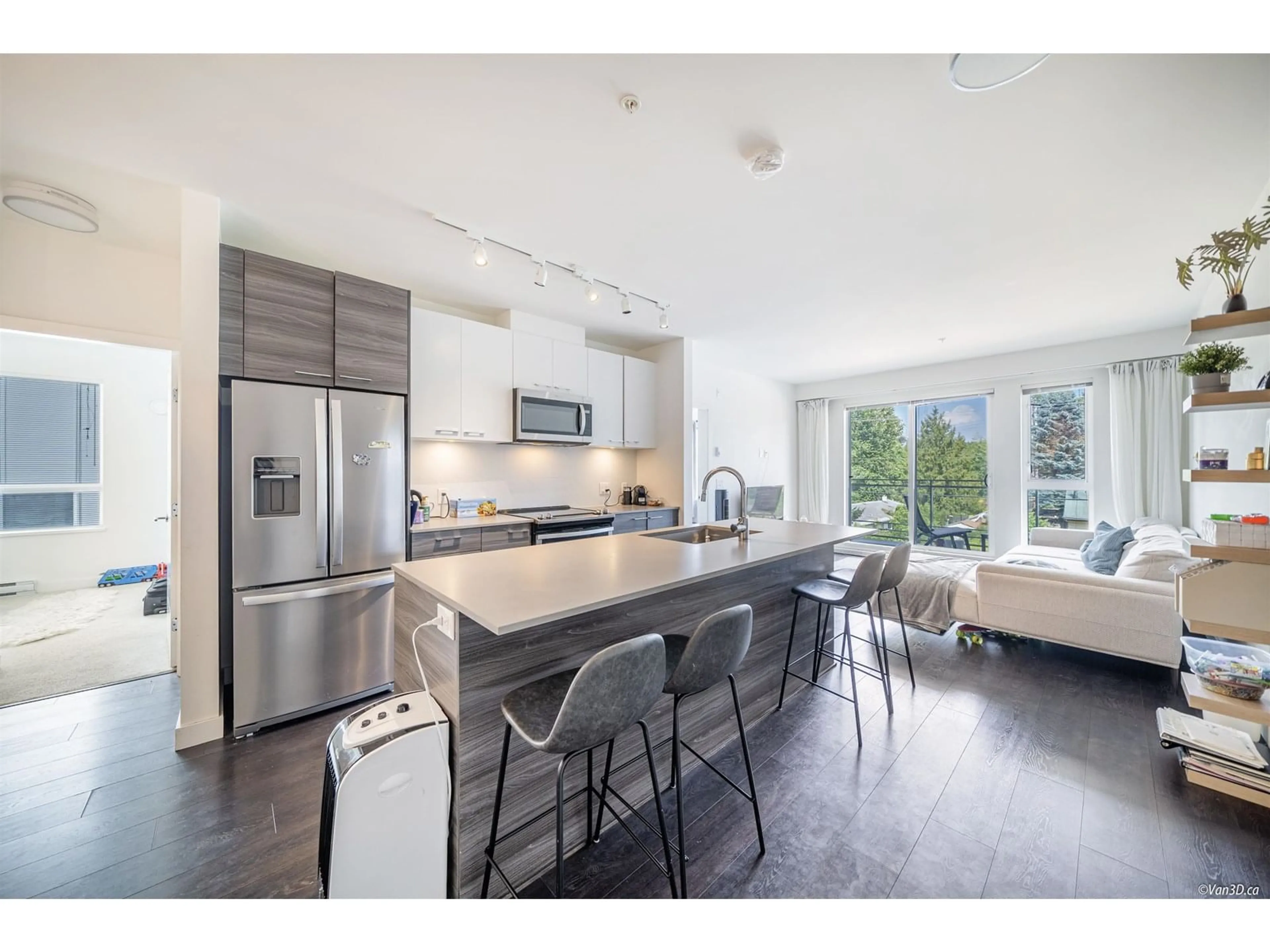 Open concept kitchen, unknown for 319 - 10581 140, Surrey British Columbia V3T0M7