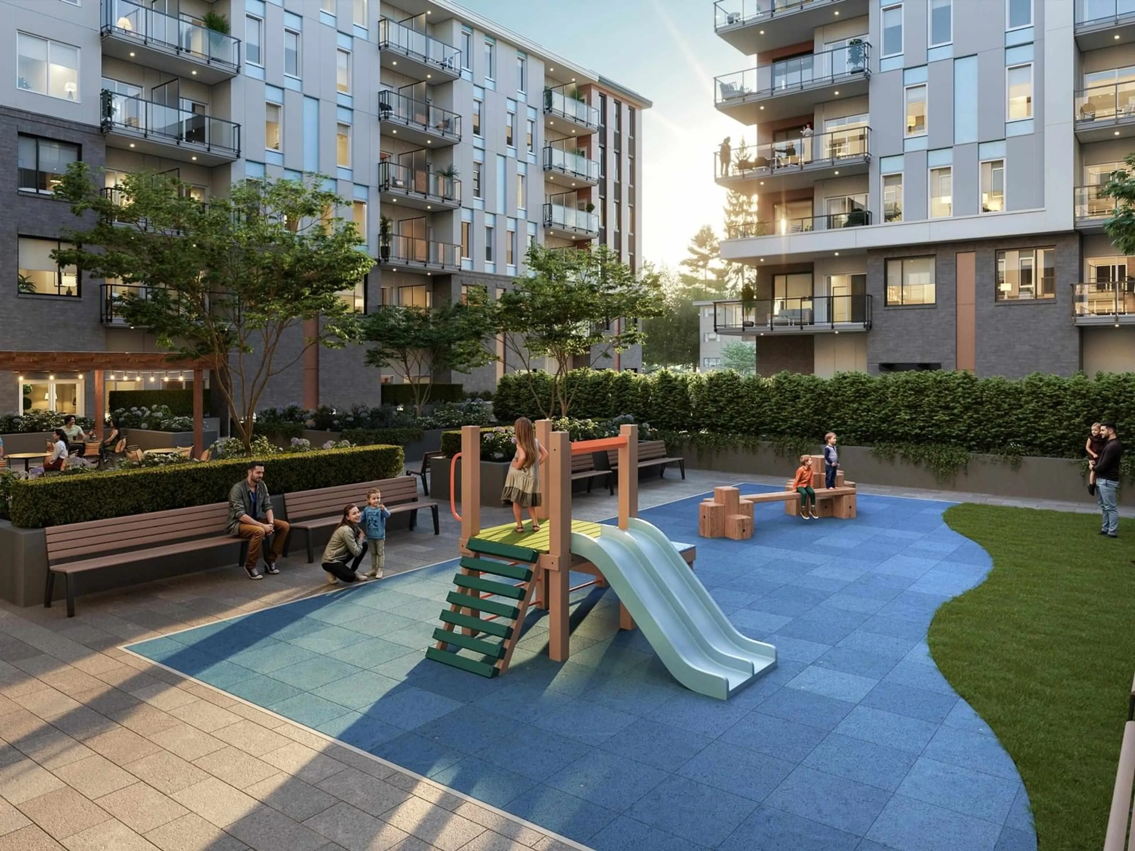 Patio, unknown for B309 - 5360 204TH, Langley British Columbia V0V0V0