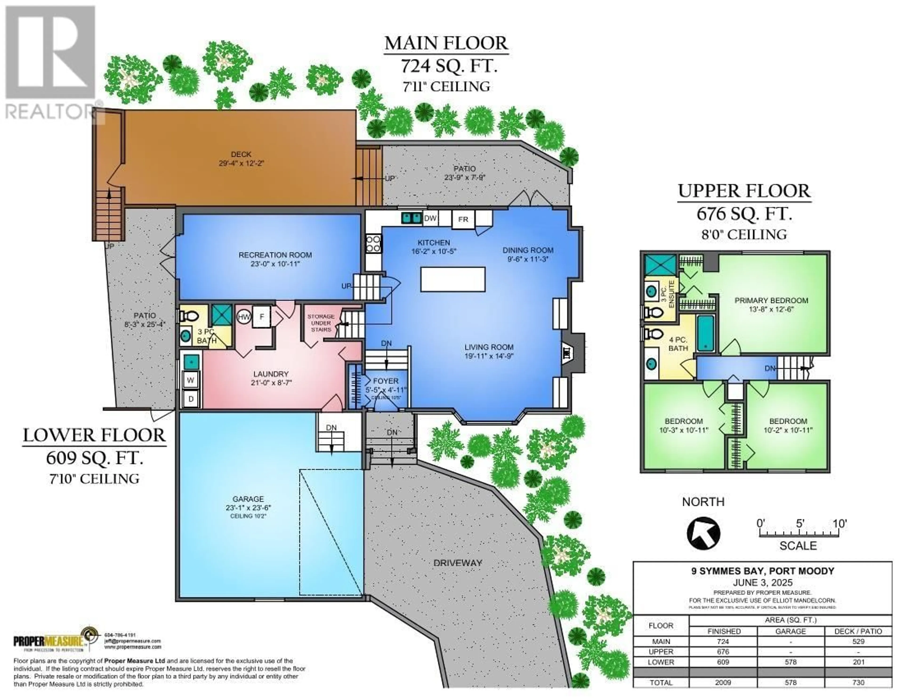 Floor plan for 9 SYMMES BAY BAY, Port Moody British Columbia V3H3N6