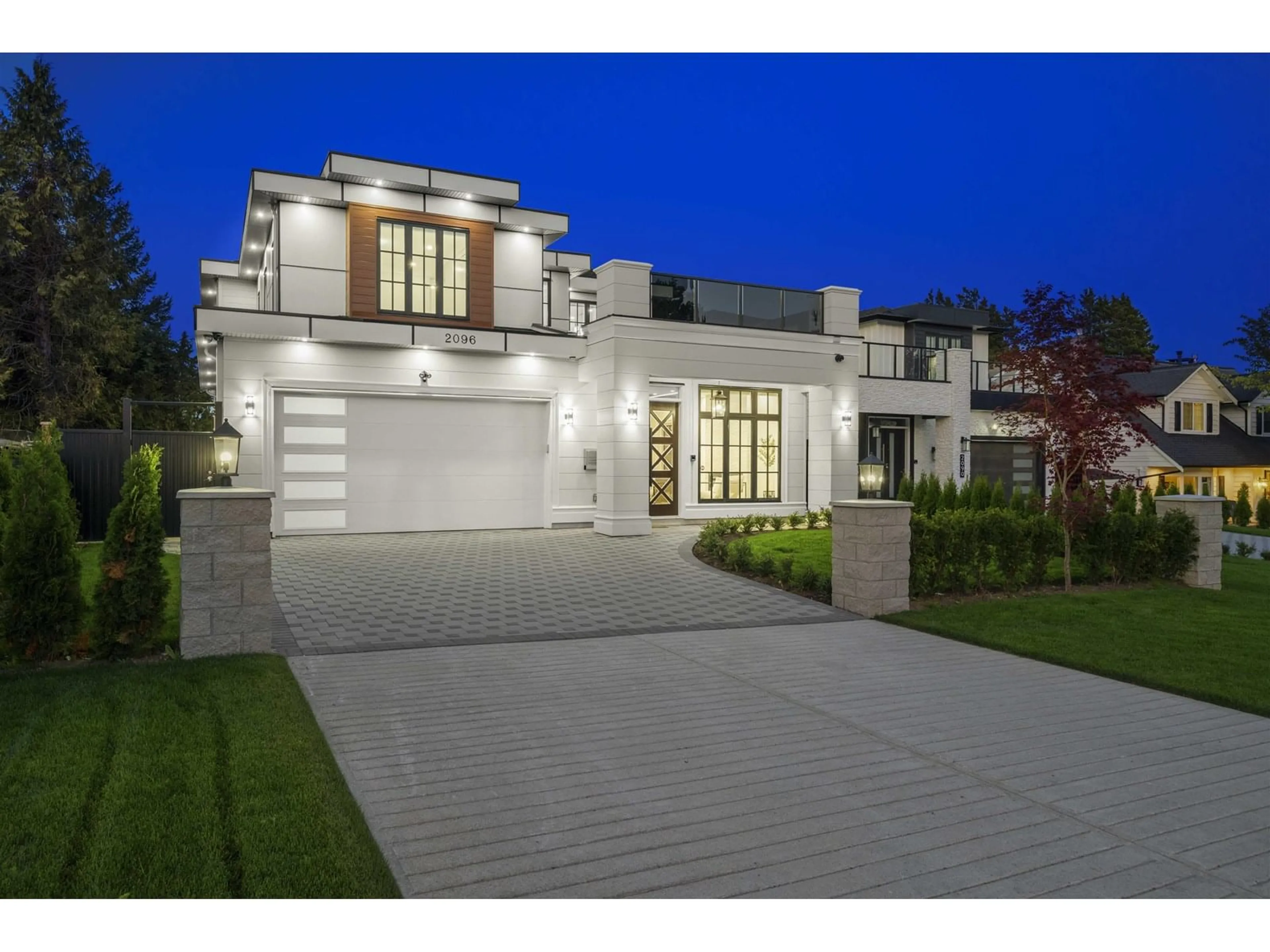 Home with brick exterior material, street for 2096 BOWLER, Surrey British Columbia V4A5A3