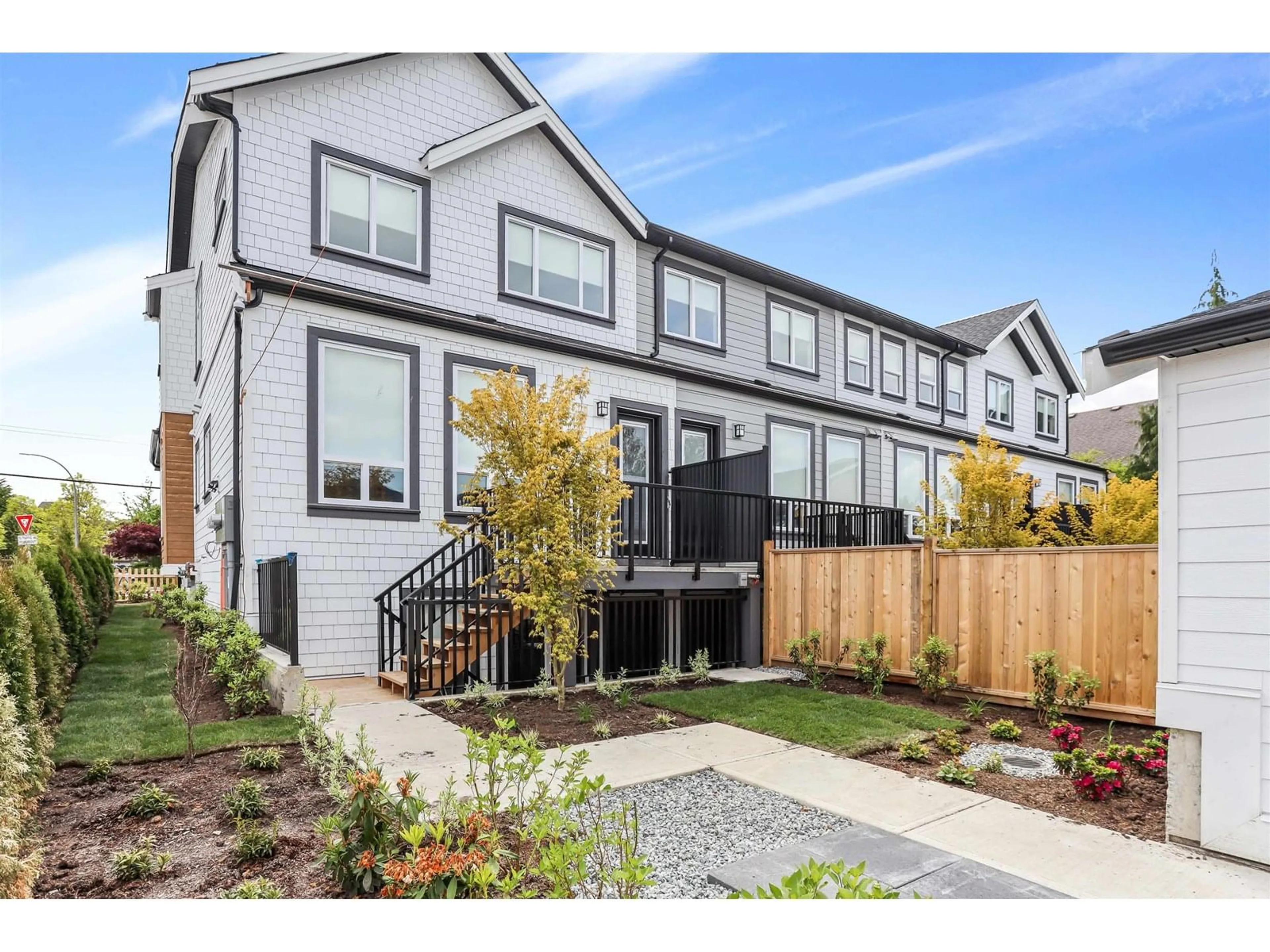 Home with vinyl exterior material, street for 20963 83, Surrey British Columbia V2Y4K4