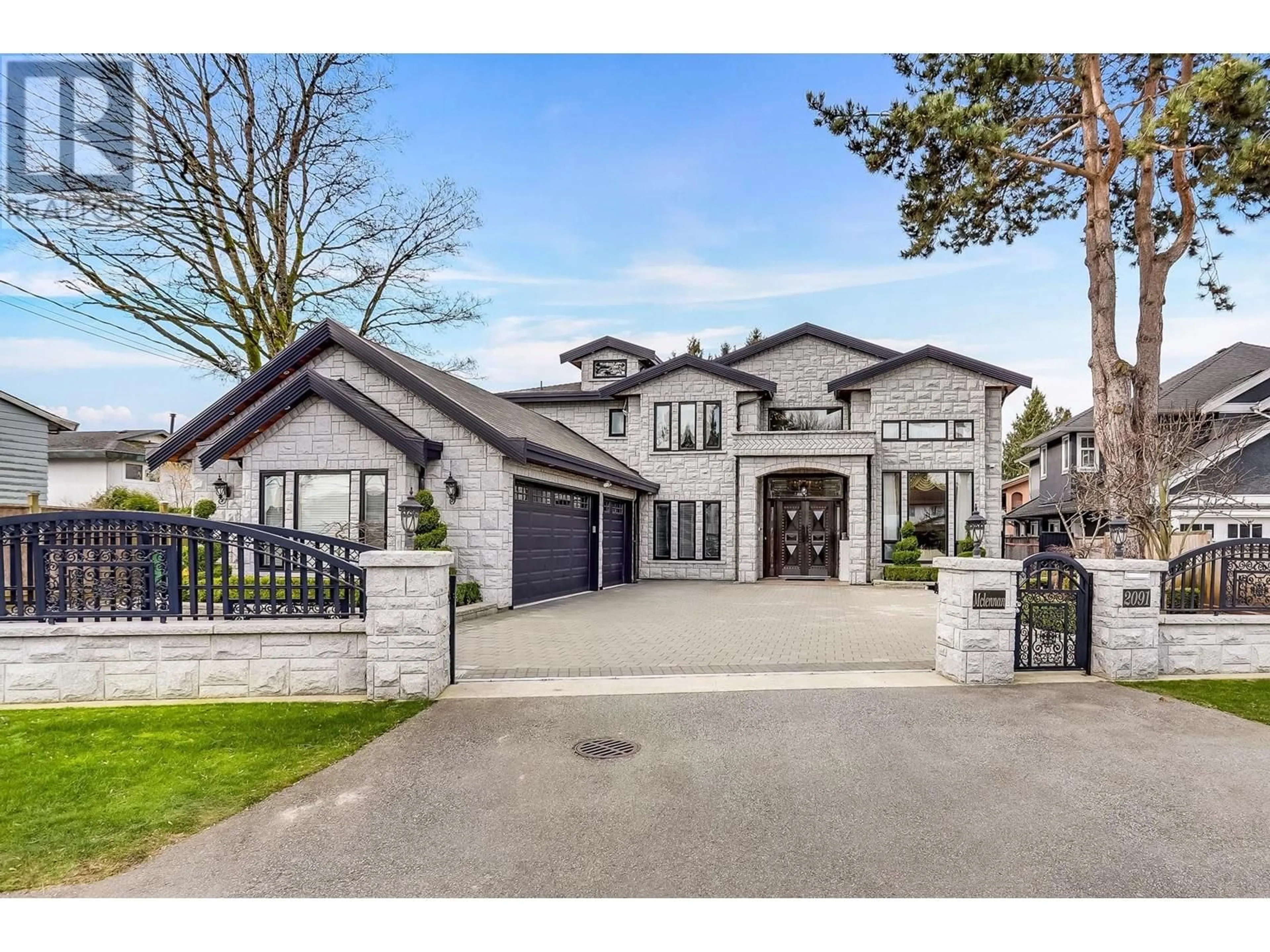 Home with brick exterior material, street for 2091 MCLENNAN AVENUE, Richmond British Columbia V6X2N3