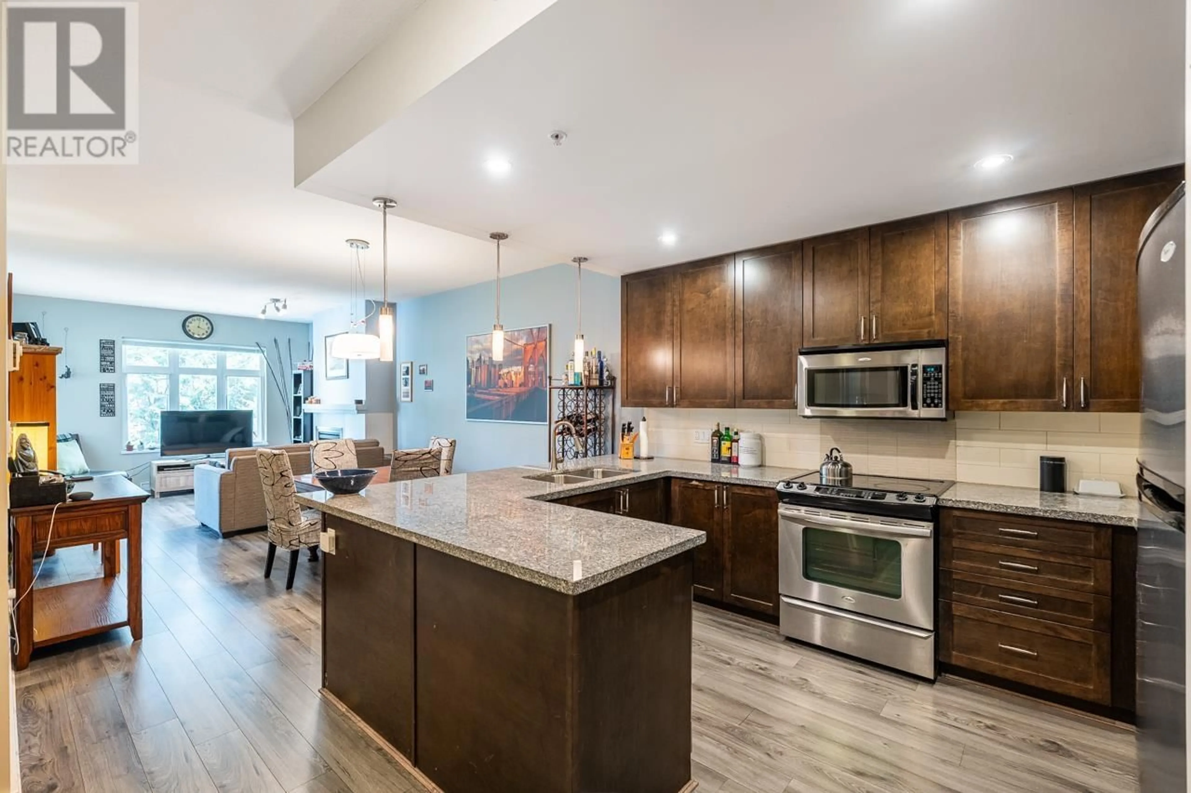 Open concept kitchen, unknown for 414 - 2368 MARPOLE AVENUE, Port Coquitlam British Columbia V3C0B4