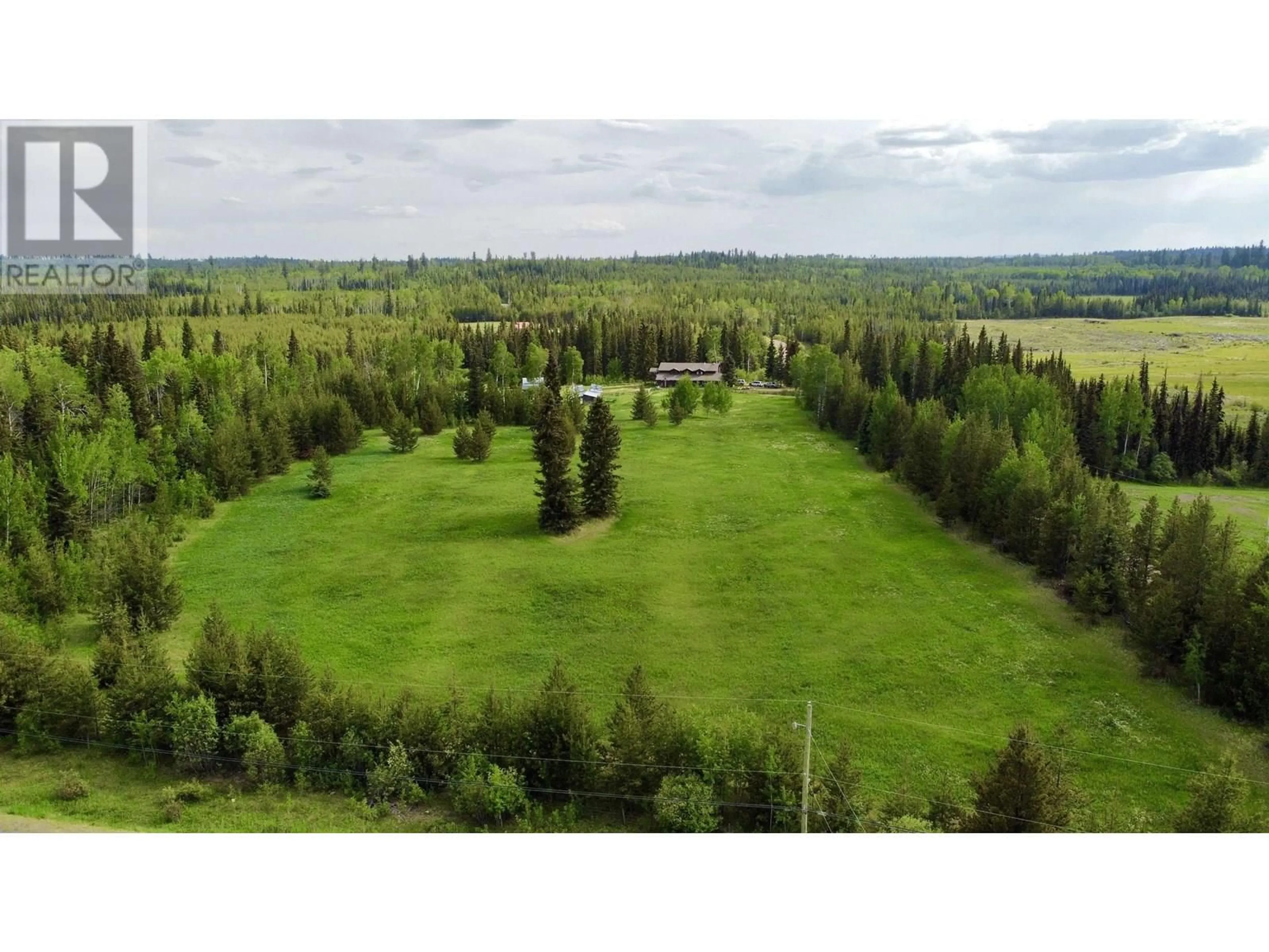 A pic from outside/outdoor area/front of a property/back of a property/a pic from drone, forest/trees view for 7039 THOMAS ROAD, Lone Butte British Columbia V0K1X1