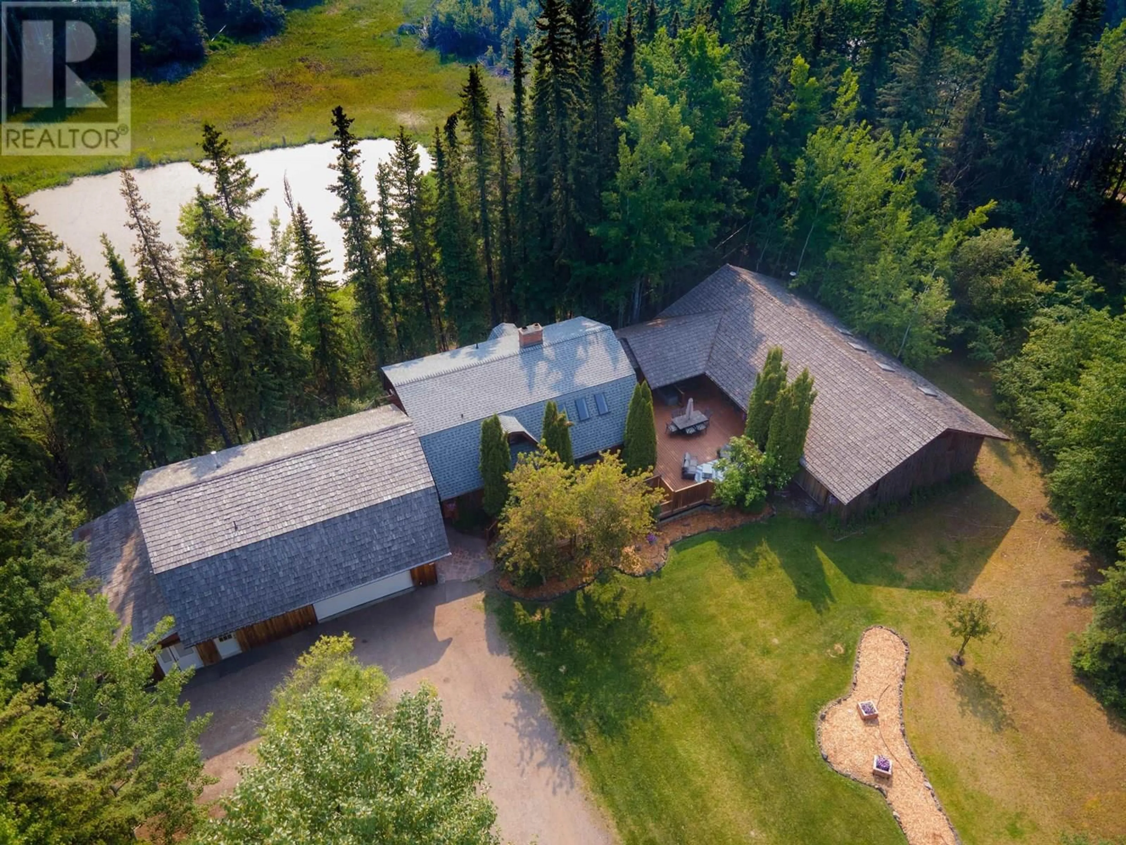 A pic from outside/outdoor area/front of a property/back of a property/a pic from drone, unknown for 1242 REDEKOP ROAD, Vanderhoof British Columbia V0J3A1