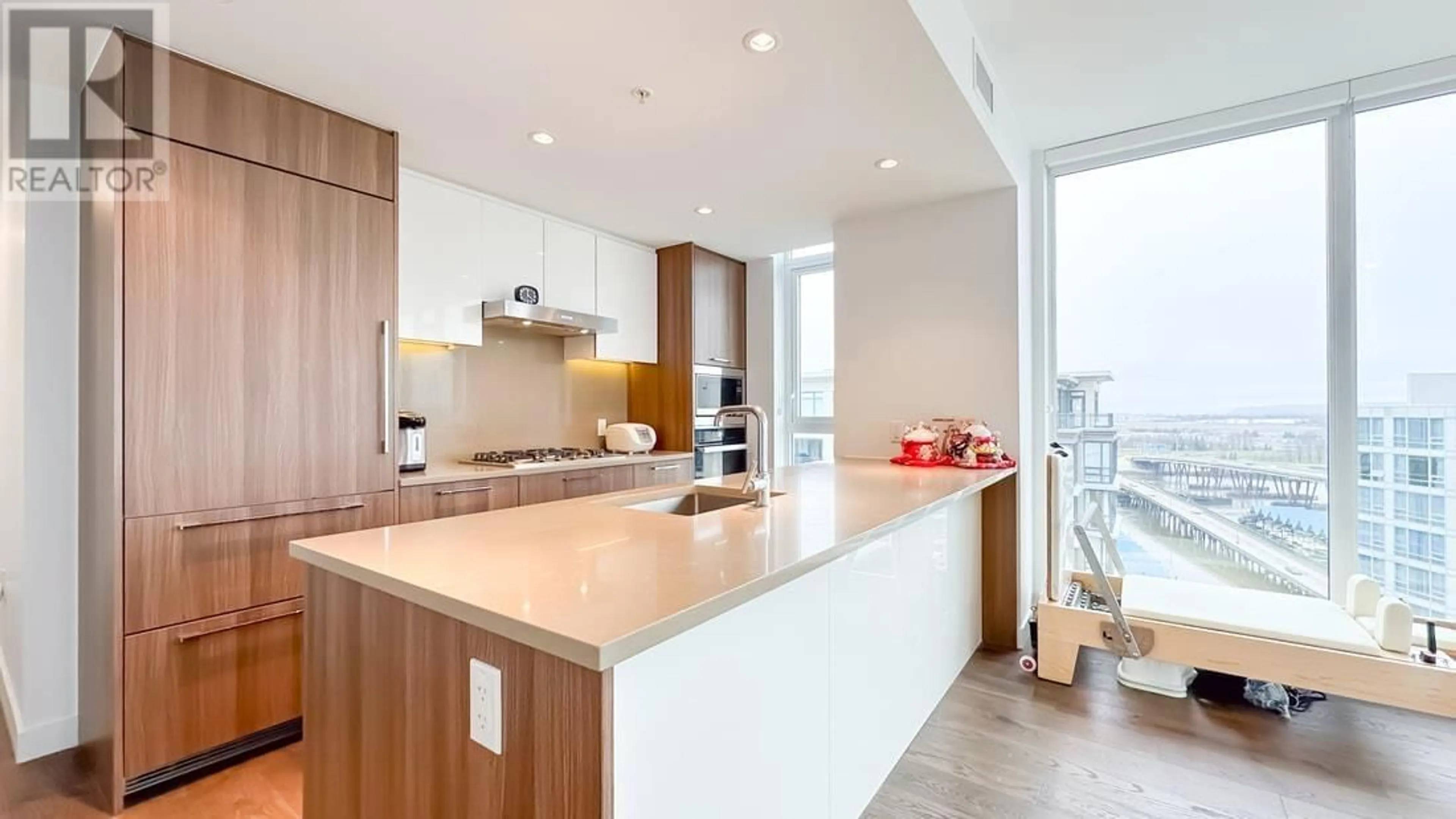 Open concept kitchen, unknown for 1702 - 3200 CORVETTE WAY, Richmond British Columbia V6X0T8