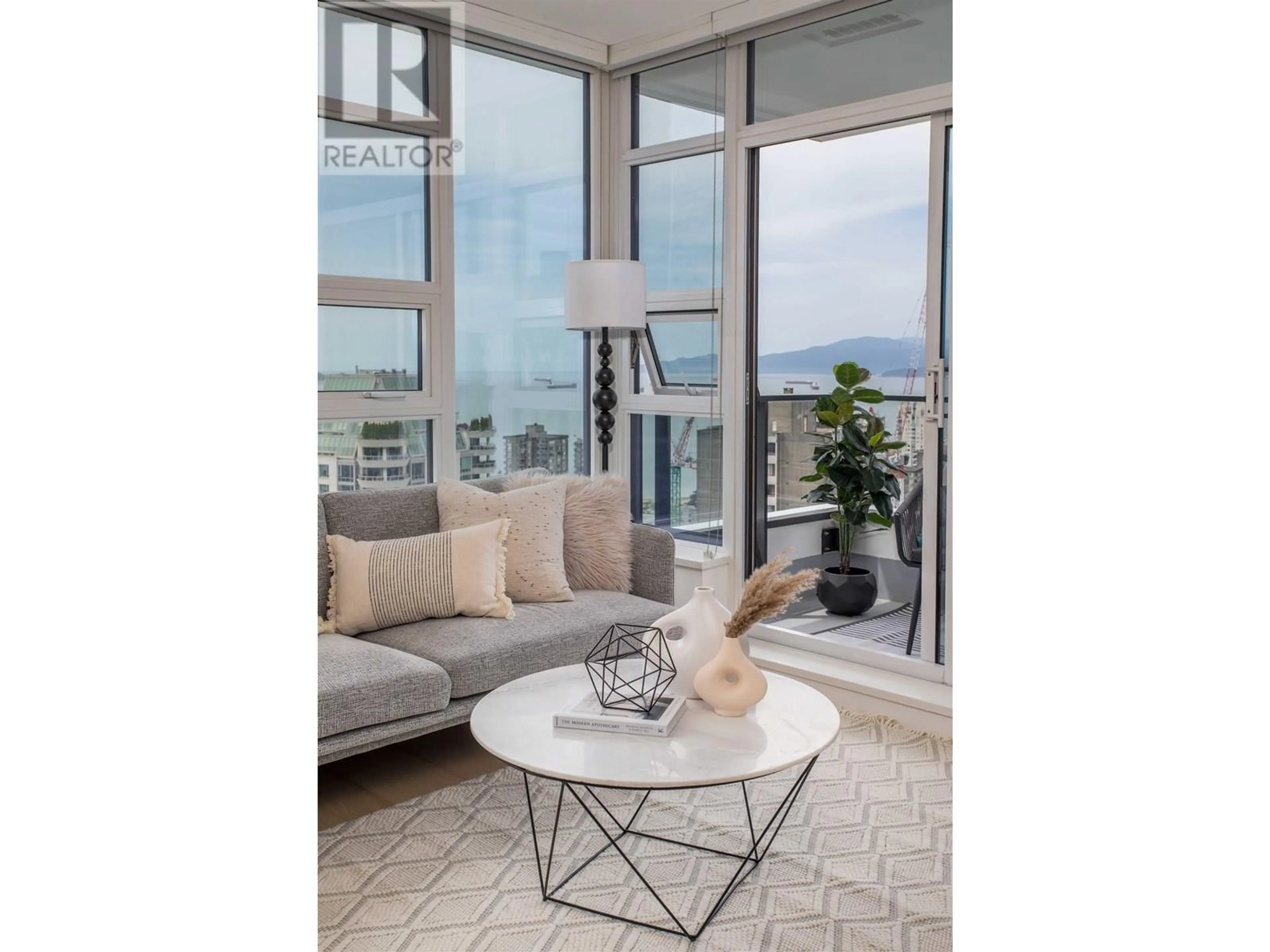Living room with furniture, unknown for 2801 - 1289 HORNBY STREET, Vancouver British Columbia V6Z0G7