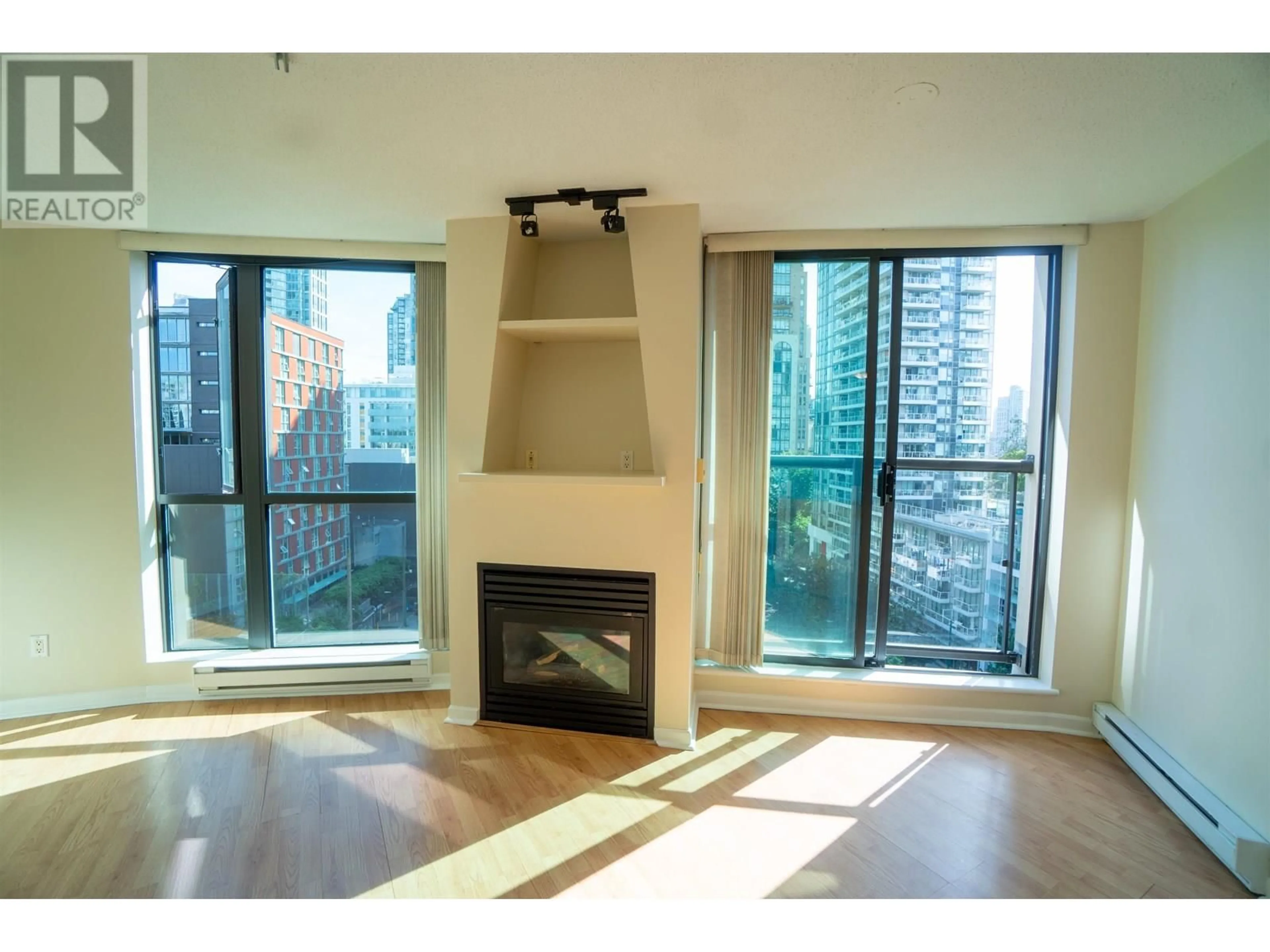 Living room with furniture, wood/laminate floor for 1008 - 501 PACIFIC STREET, Vancouver British Columbia V6Z2X6
