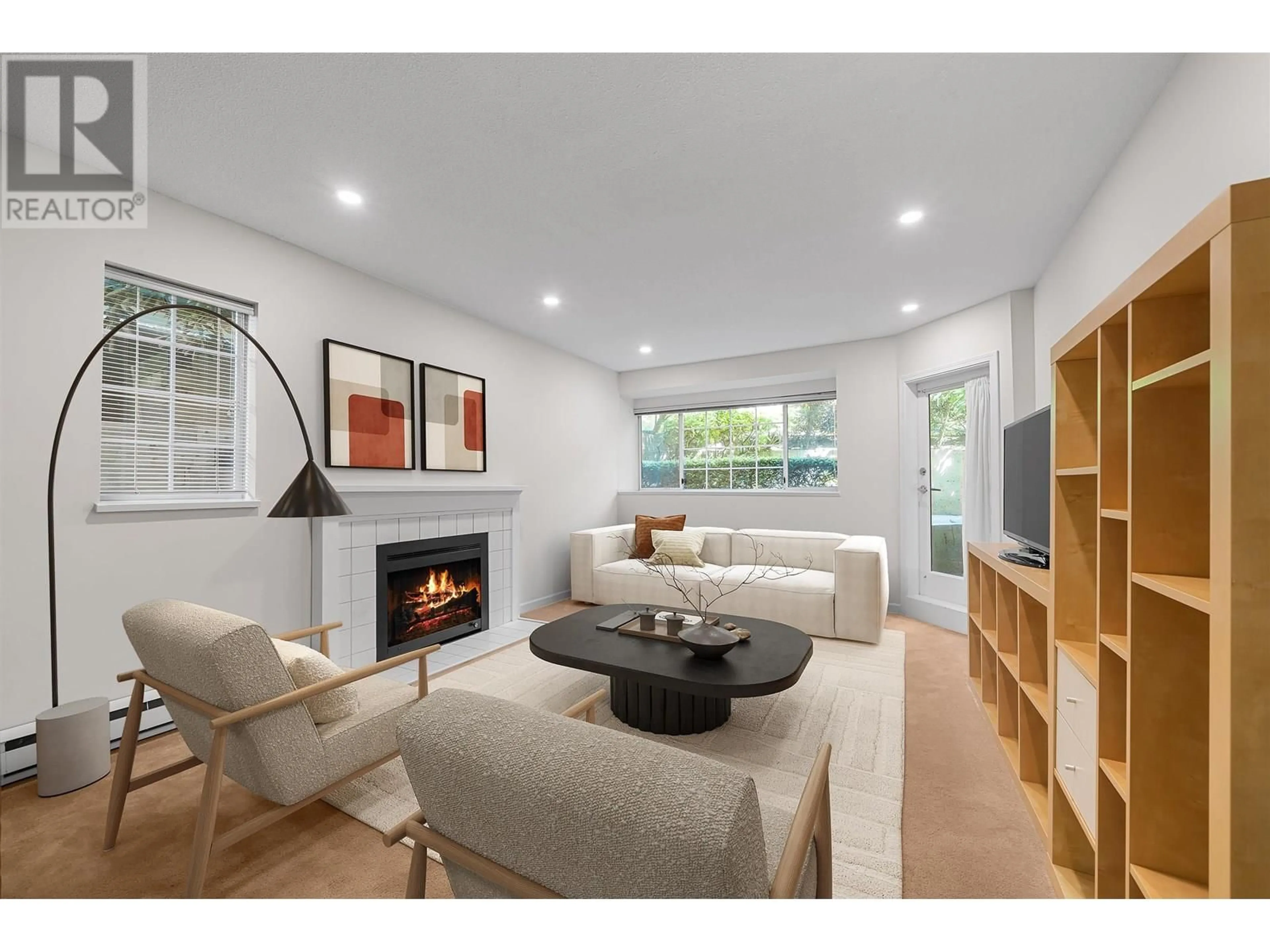 Living room with furniture, unknown for 101 - 1386 73RD AVENUE, Vancouver British Columbia V6P3E8
