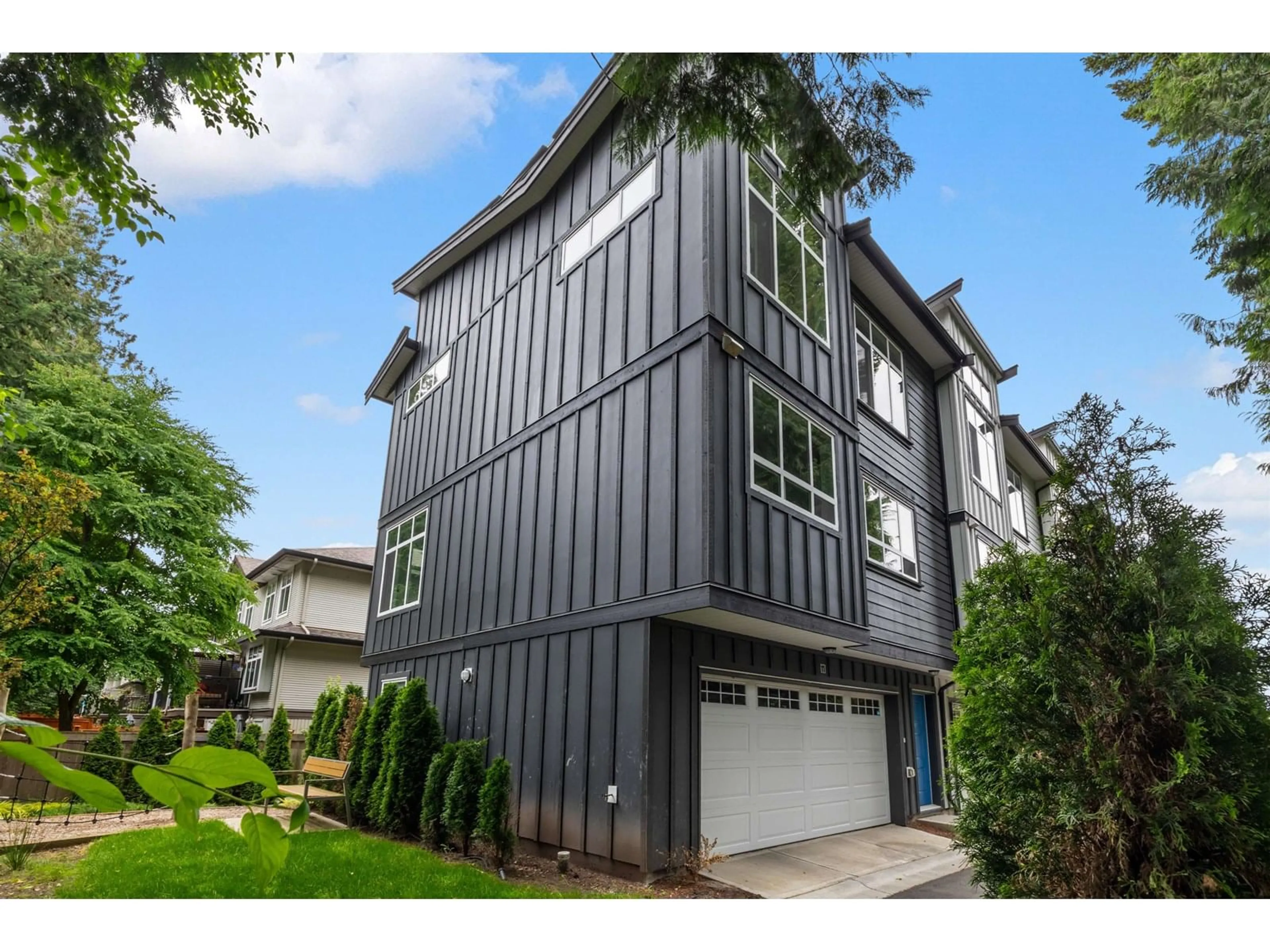 Home with vinyl exterior material, street for 11 - 8137 164, Surrey British Columbia V4N0P1