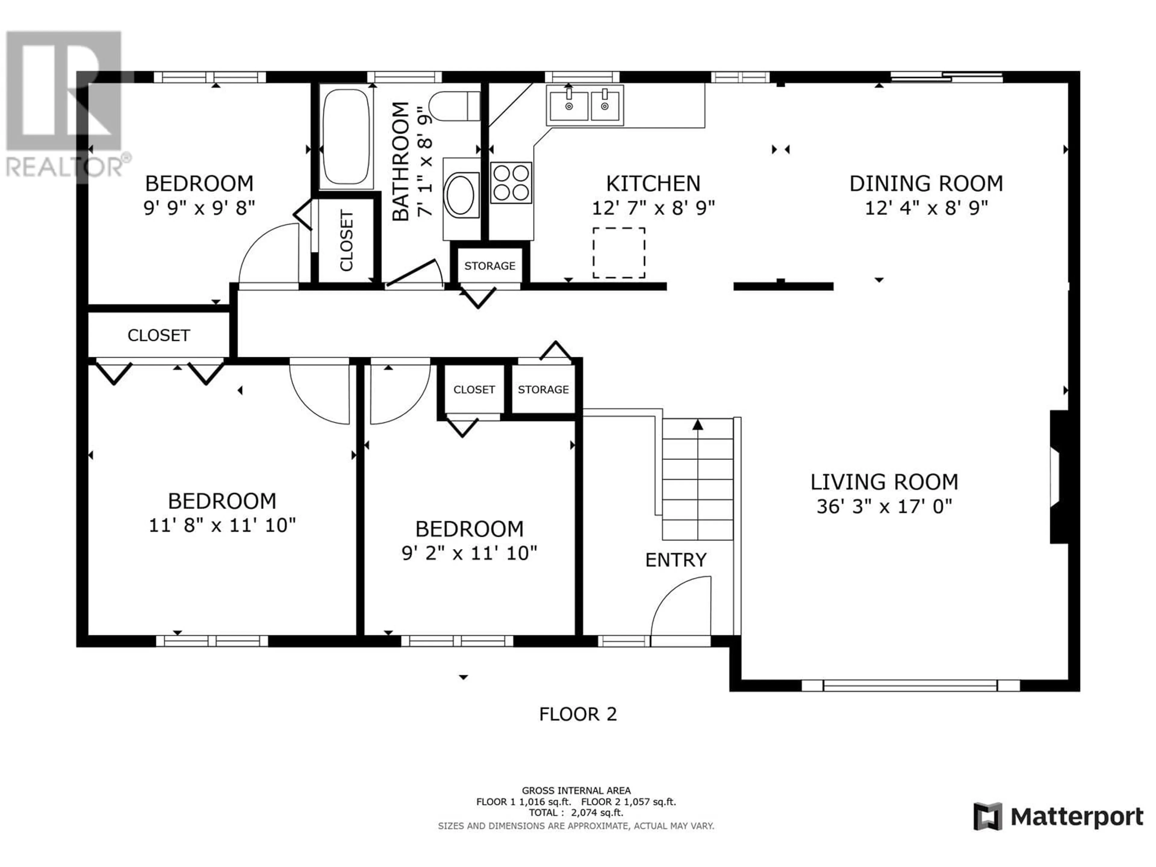 Floor plan for 5336 ANNAHAM CRESCENT, 108 Mile Ranch British Columbia V0K2Z0