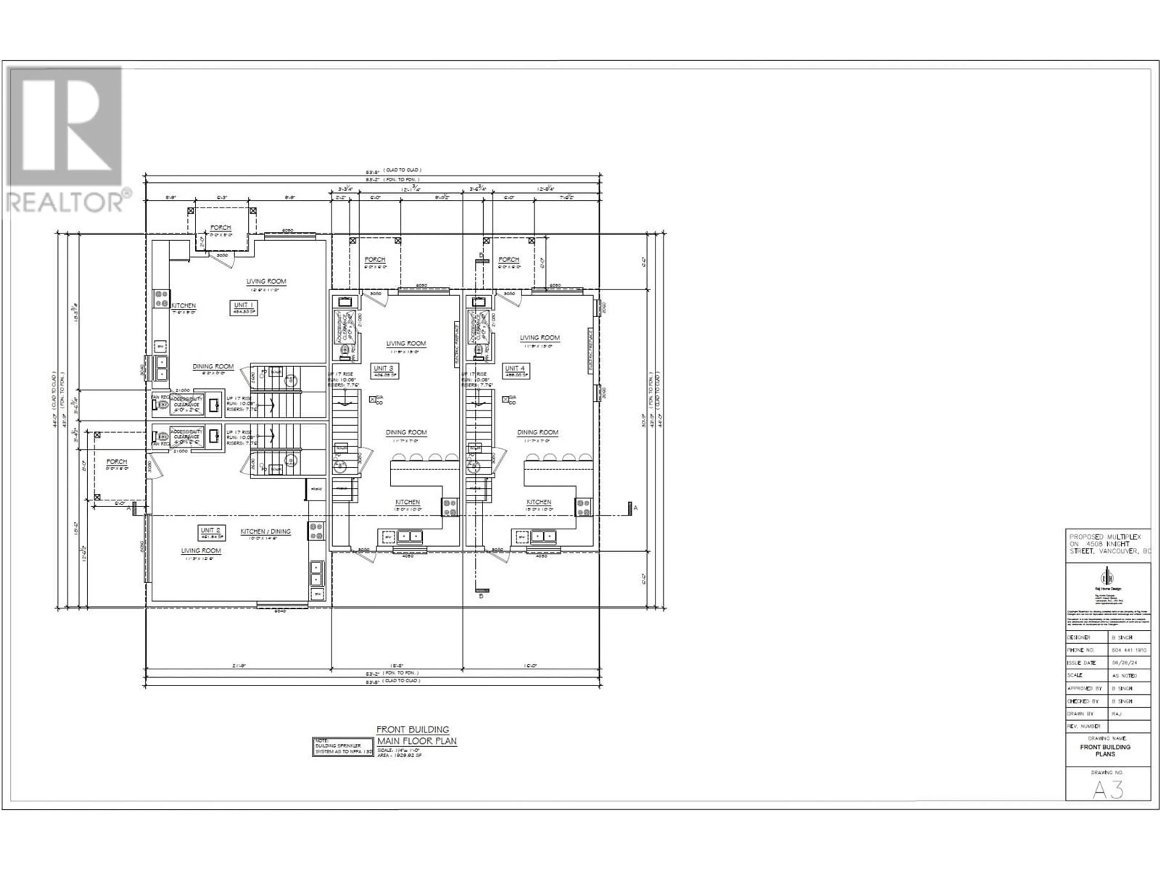 Floor plan for 4508 KNIGHT STREET, Vancouver British Columbia V5N3M9
