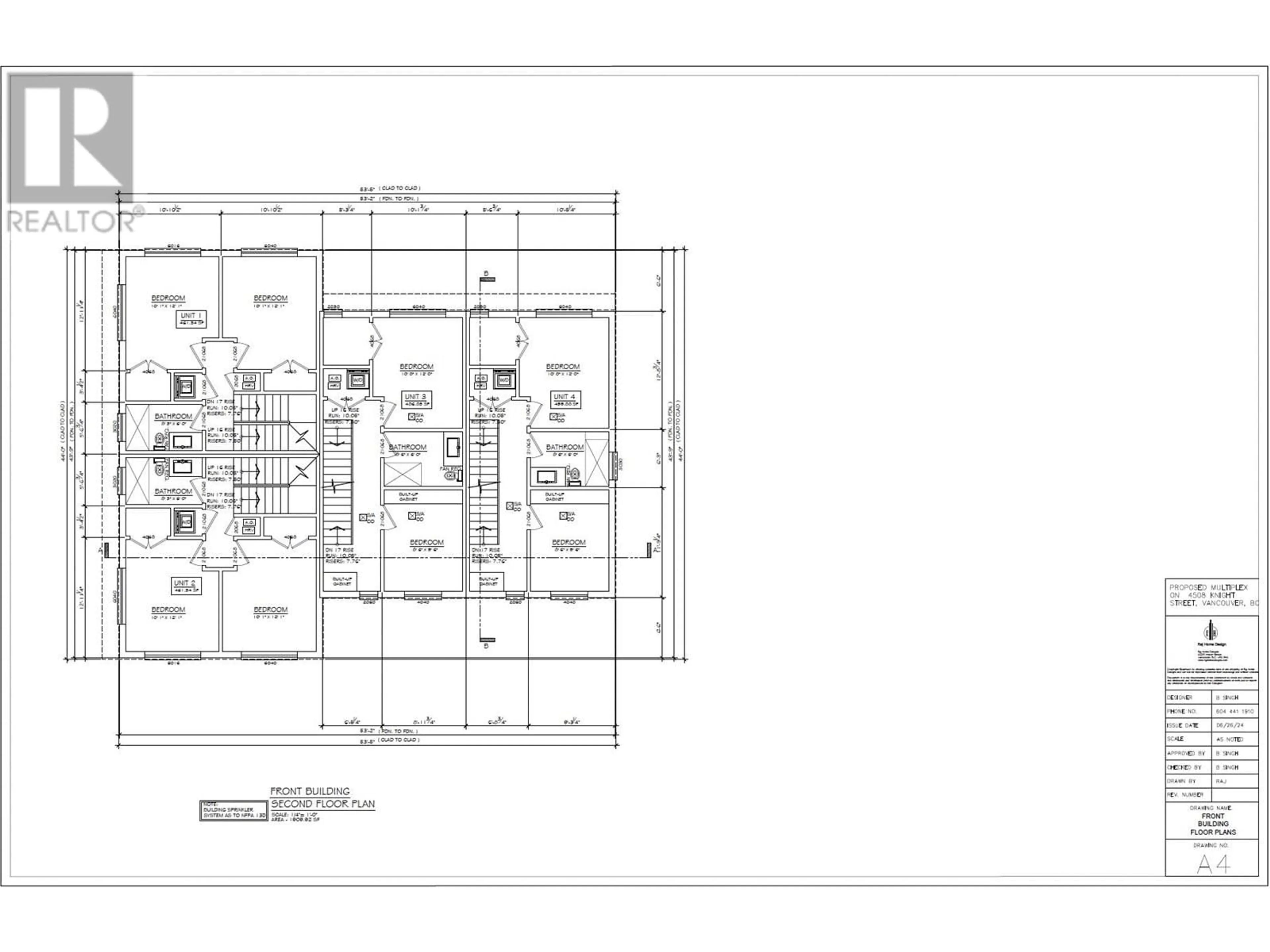 Floor plan for 4508 KNIGHT STREET, Vancouver British Columbia V5N3M9