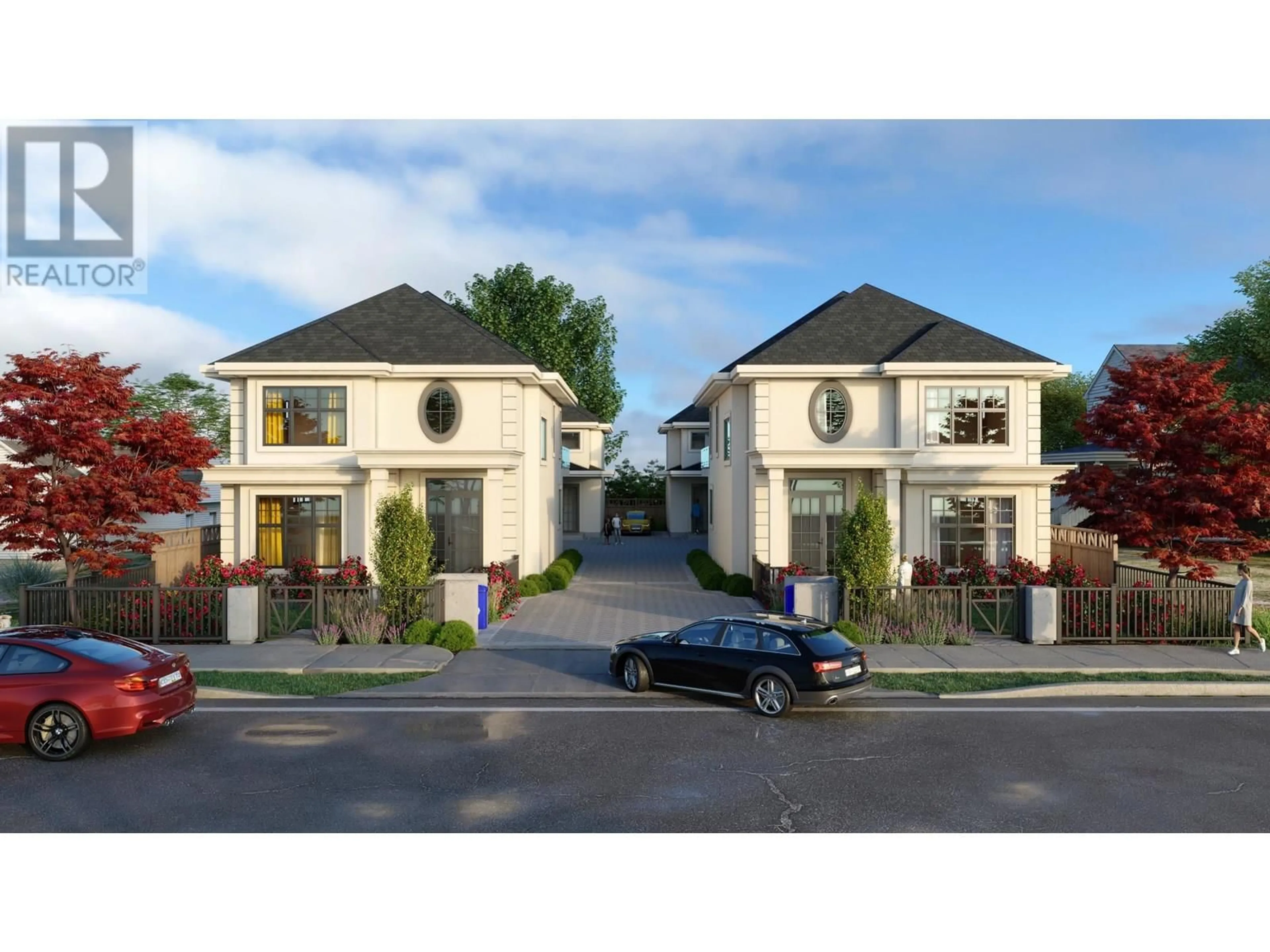 A pic from outside/outdoor area/front of a property/back of a property/a pic from drone, street for 4246 WILLIAMS ROAD, Richmond British Columbia V0V0V0