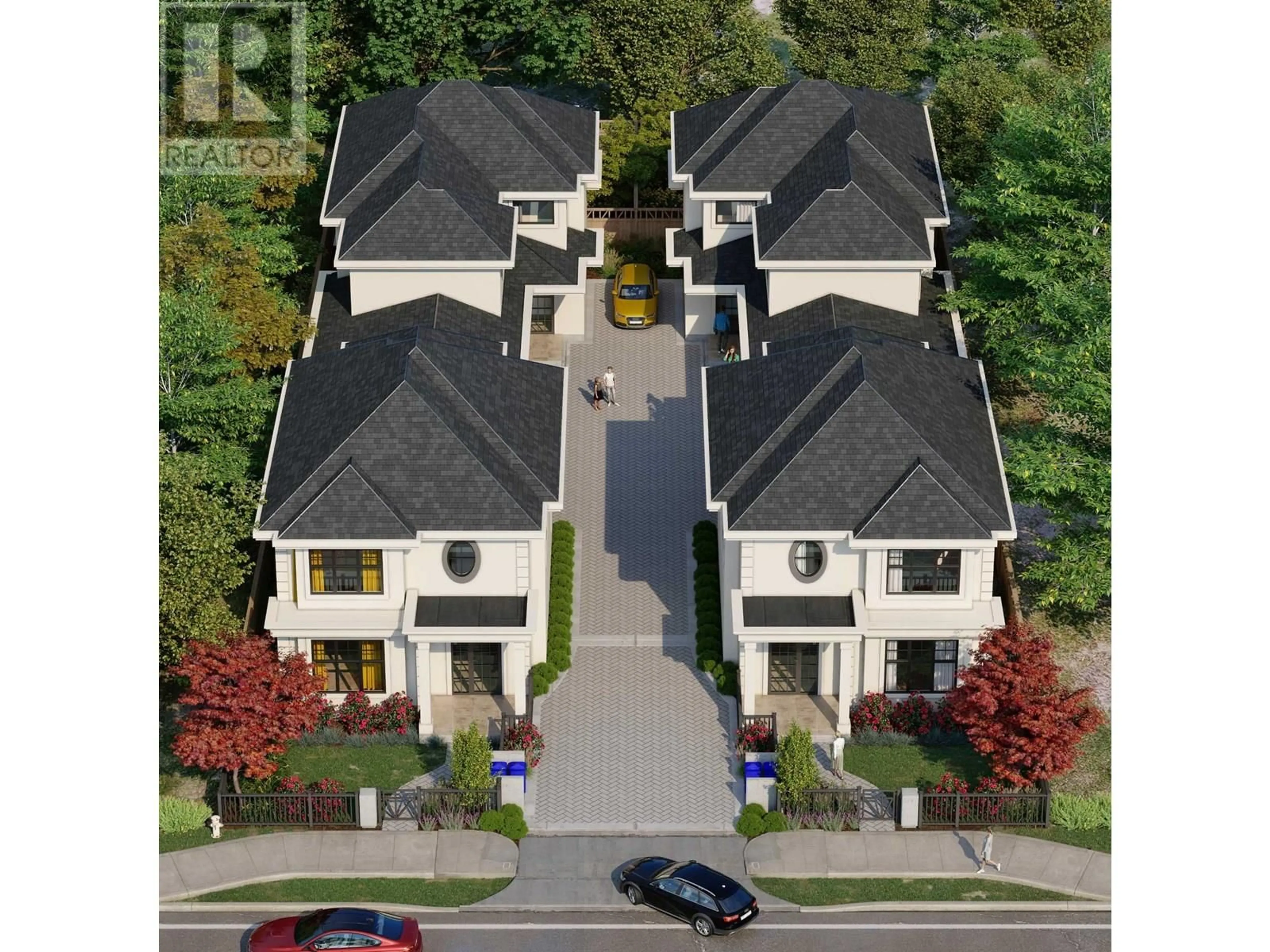 A pic from outside/outdoor area/front of a property/back of a property/a pic from drone, street for 4246 WILLIAMS ROAD, Richmond British Columbia V0V0V0