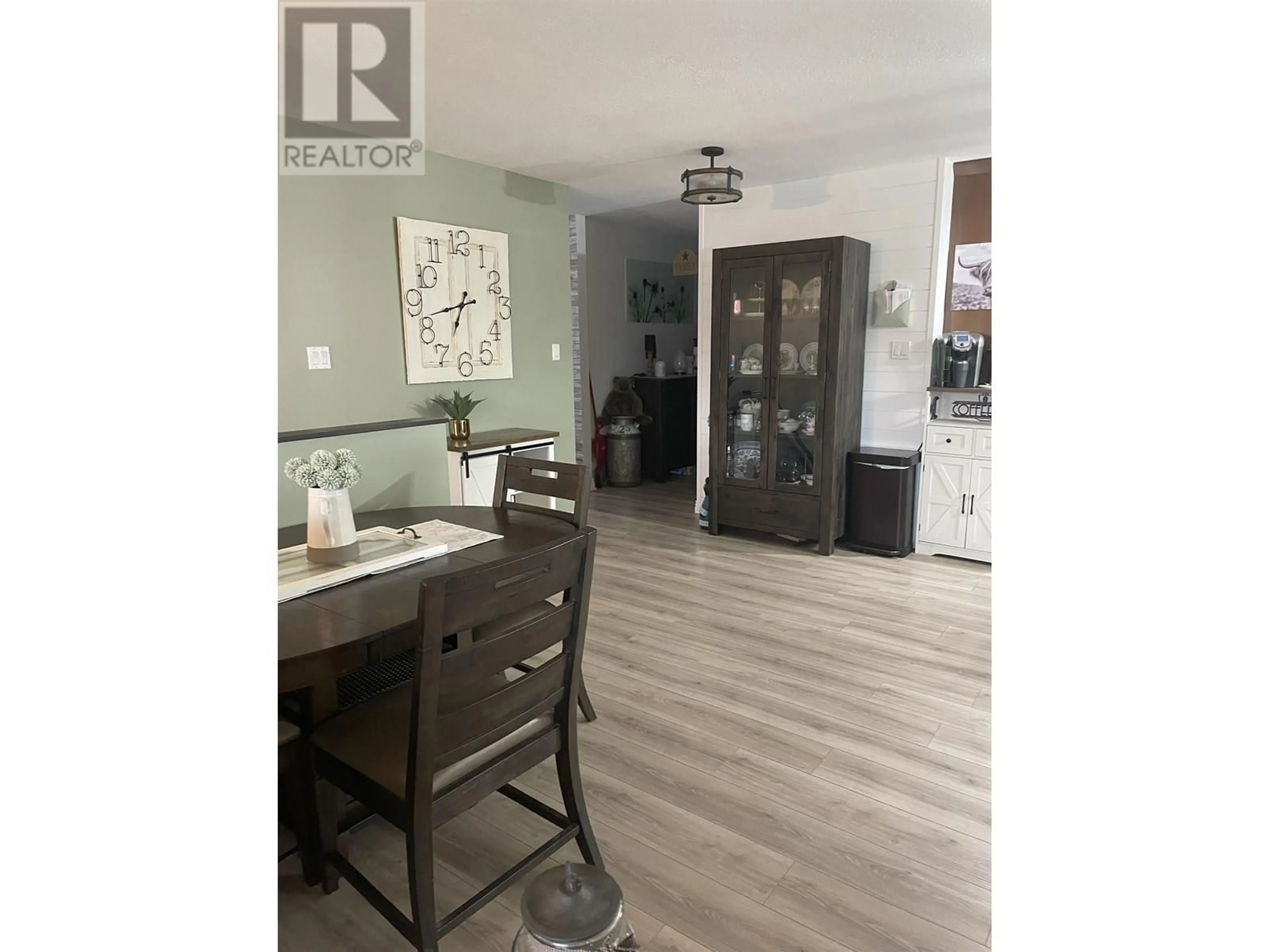 Open concept kitchen, wood/laminate floor for 2894 LONSDALE STREET, Prince George British Columbia V2L4X9