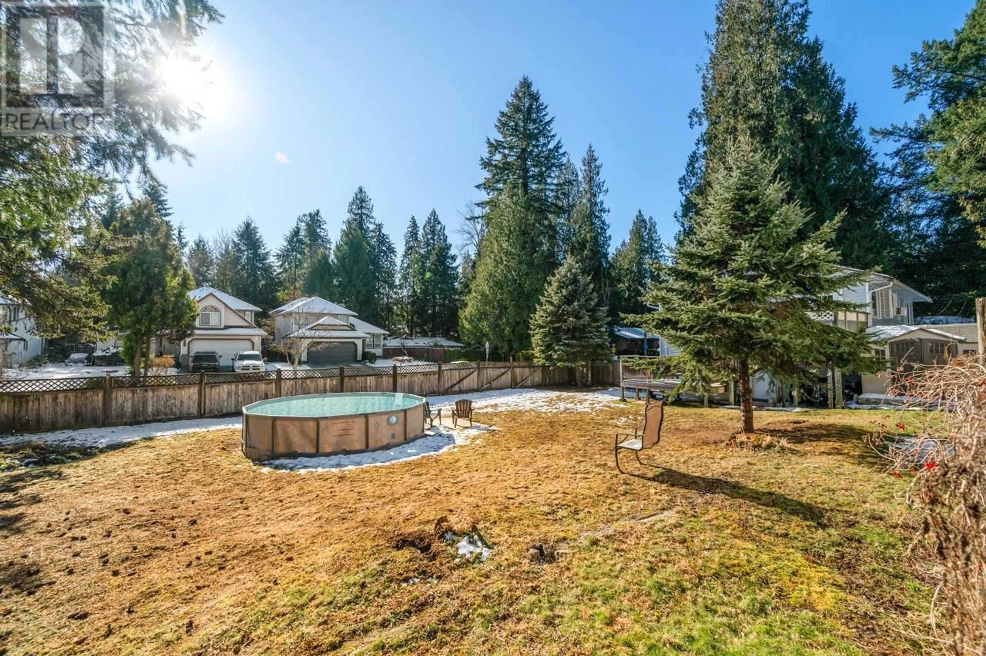 A pic from outside/outdoor area/front of a property/back of a property/a pic from drone, forest/trees view for 20835 WICKLUND AVENUE, Maple Ridge British Columbia V2X8E8