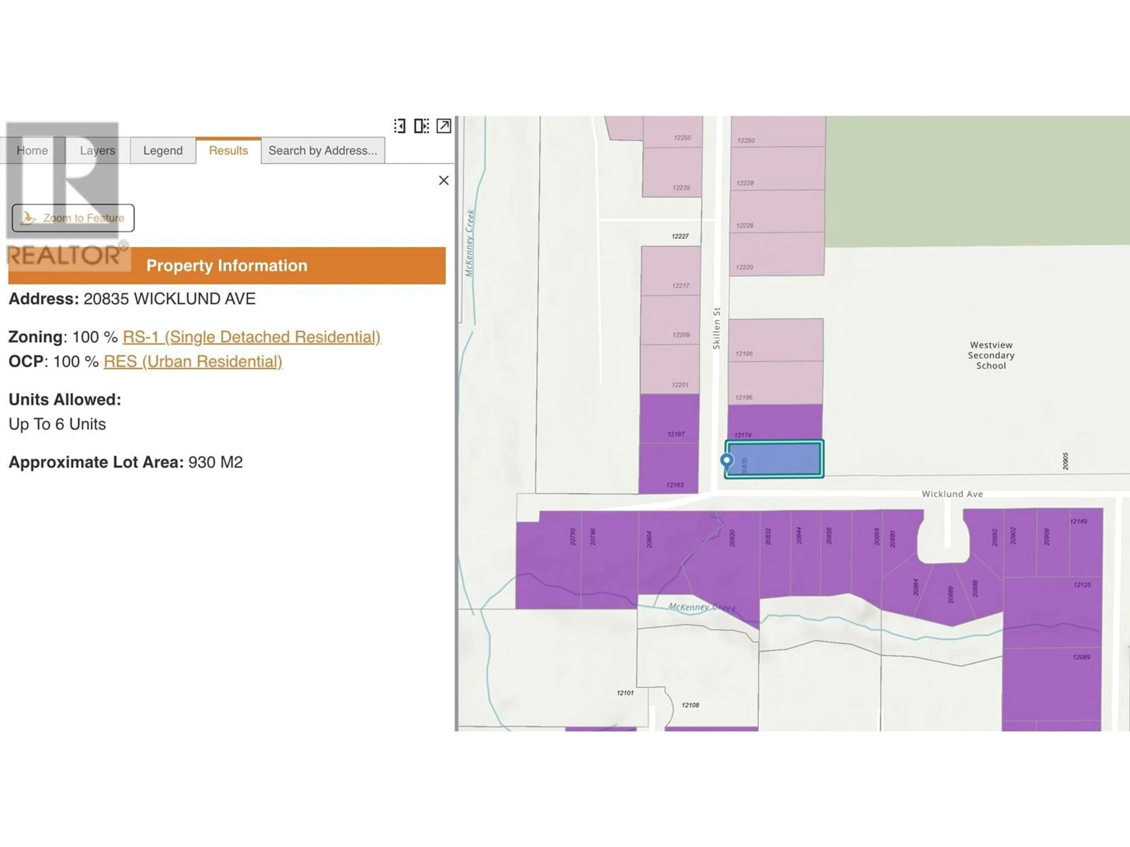 Floor plan for 20835 WICKLUND AVENUE, Maple Ridge British Columbia V2X8E8