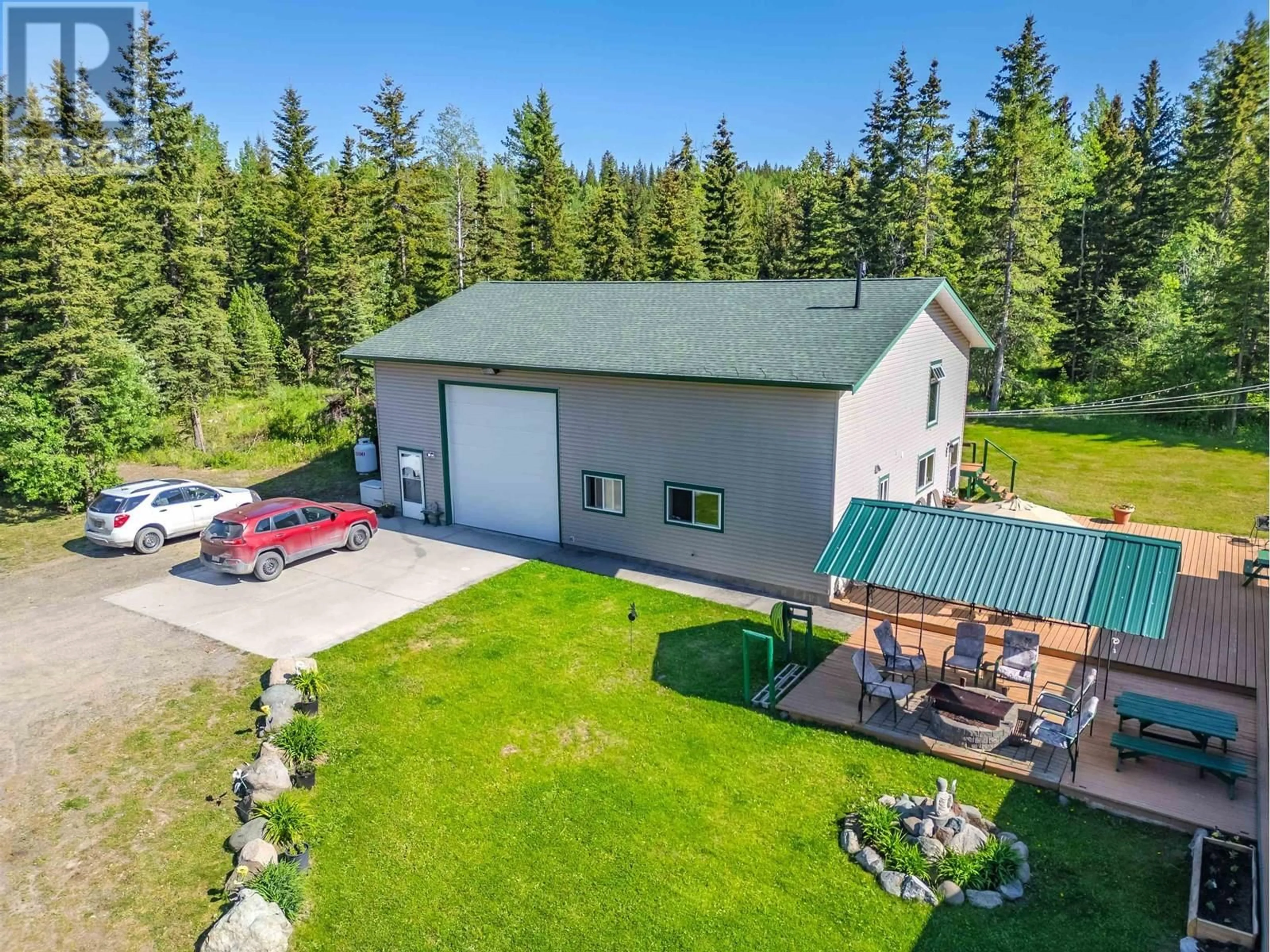 A pic from outside/outdoor area/front of a property/back of a property/a pic from drone, unknown for 7627 FARQUHARSON ROAD, Deka Lake / Sulphurous / Hathaway Lakes British Columbia V0K1X3