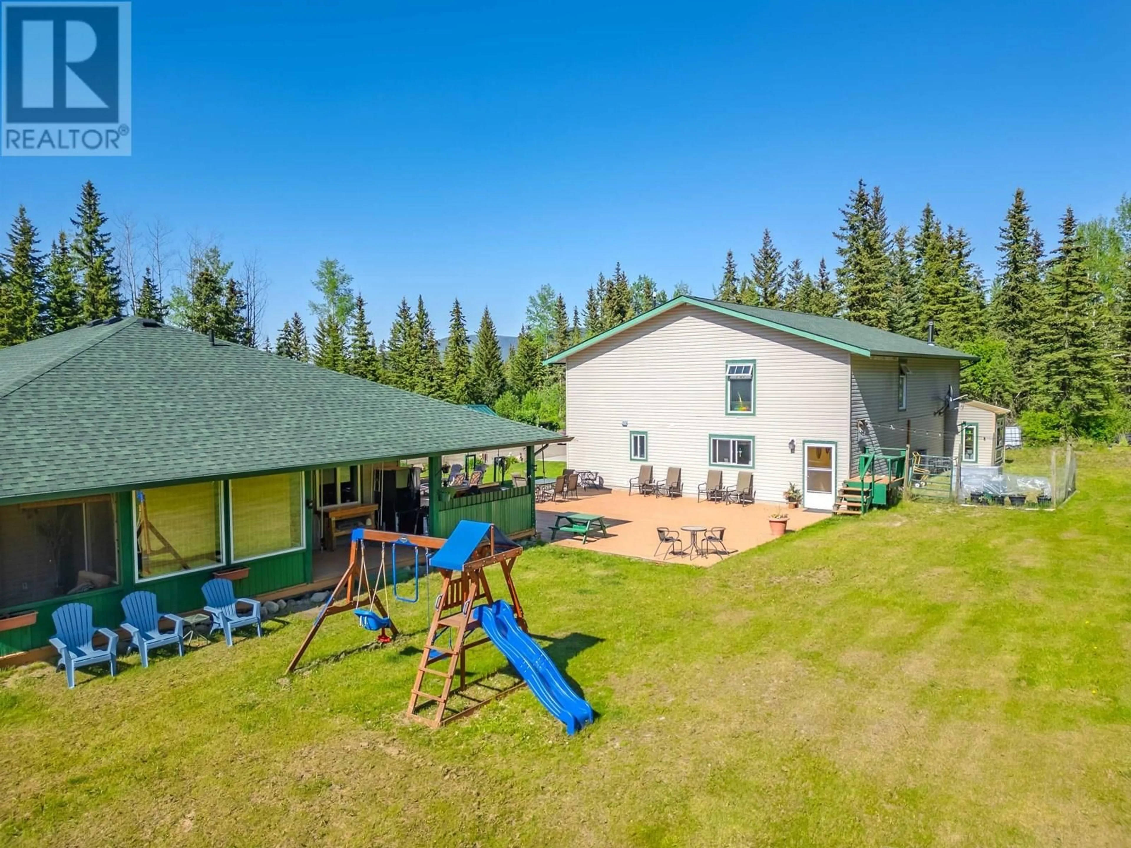 A pic from outside/outdoor area/front of a property/back of a property/a pic from drone, unknown for 7627 FARQUHARSON ROAD, Deka Lake / Sulphurous / Hathaway Lakes British Columbia V0K1X3
