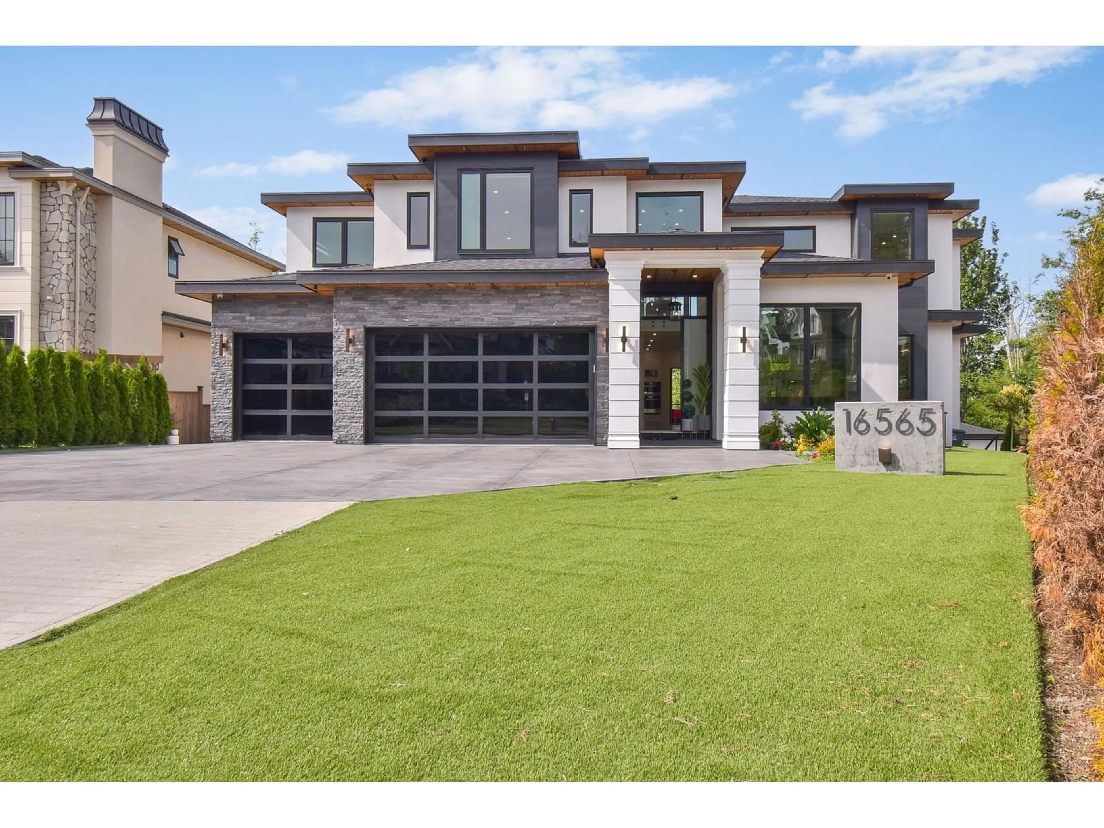 Home with brick exterior material, street for 16565 29A, Surrey British Columbia V3Z0X9