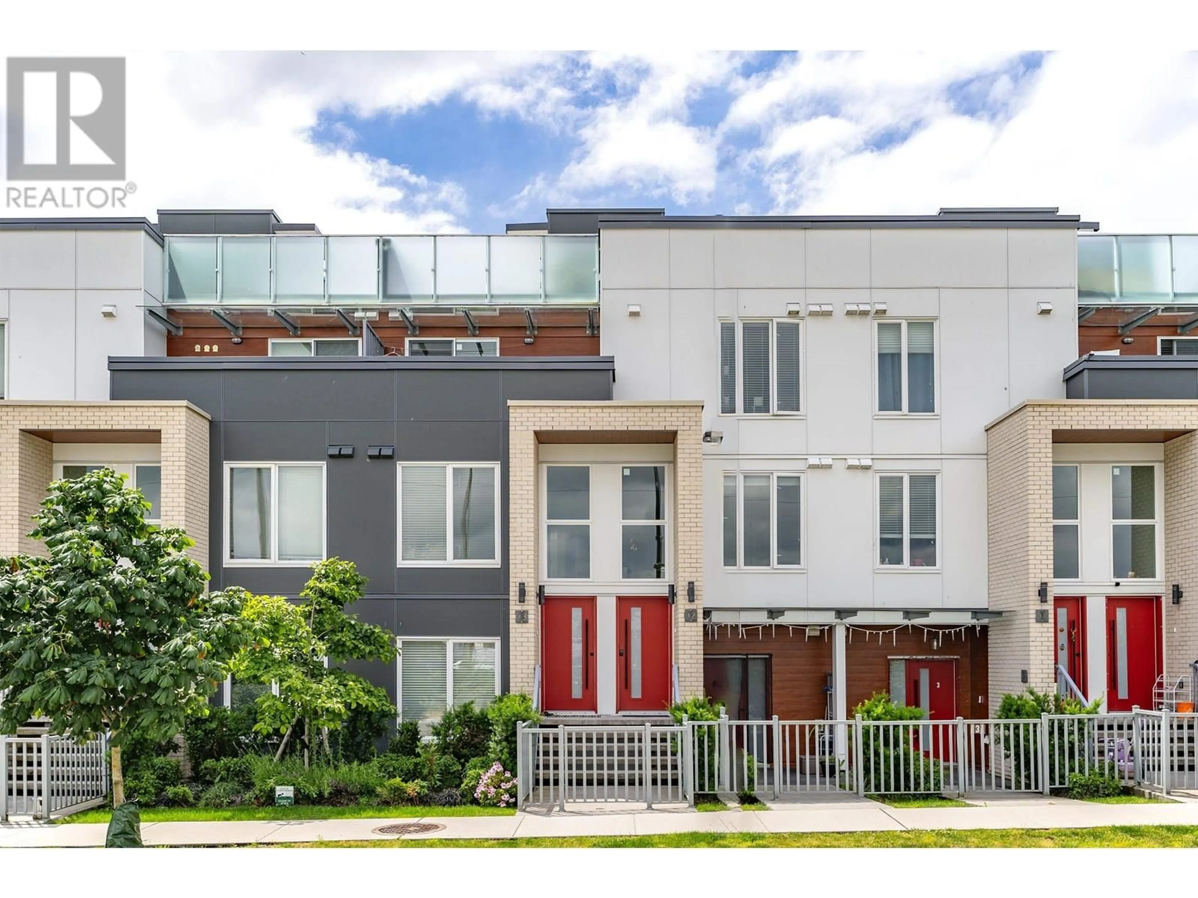 Home with brick exterior material, street for 12 - 6288 BERESFORD STREET, Burnaby British Columbia V5J1K2