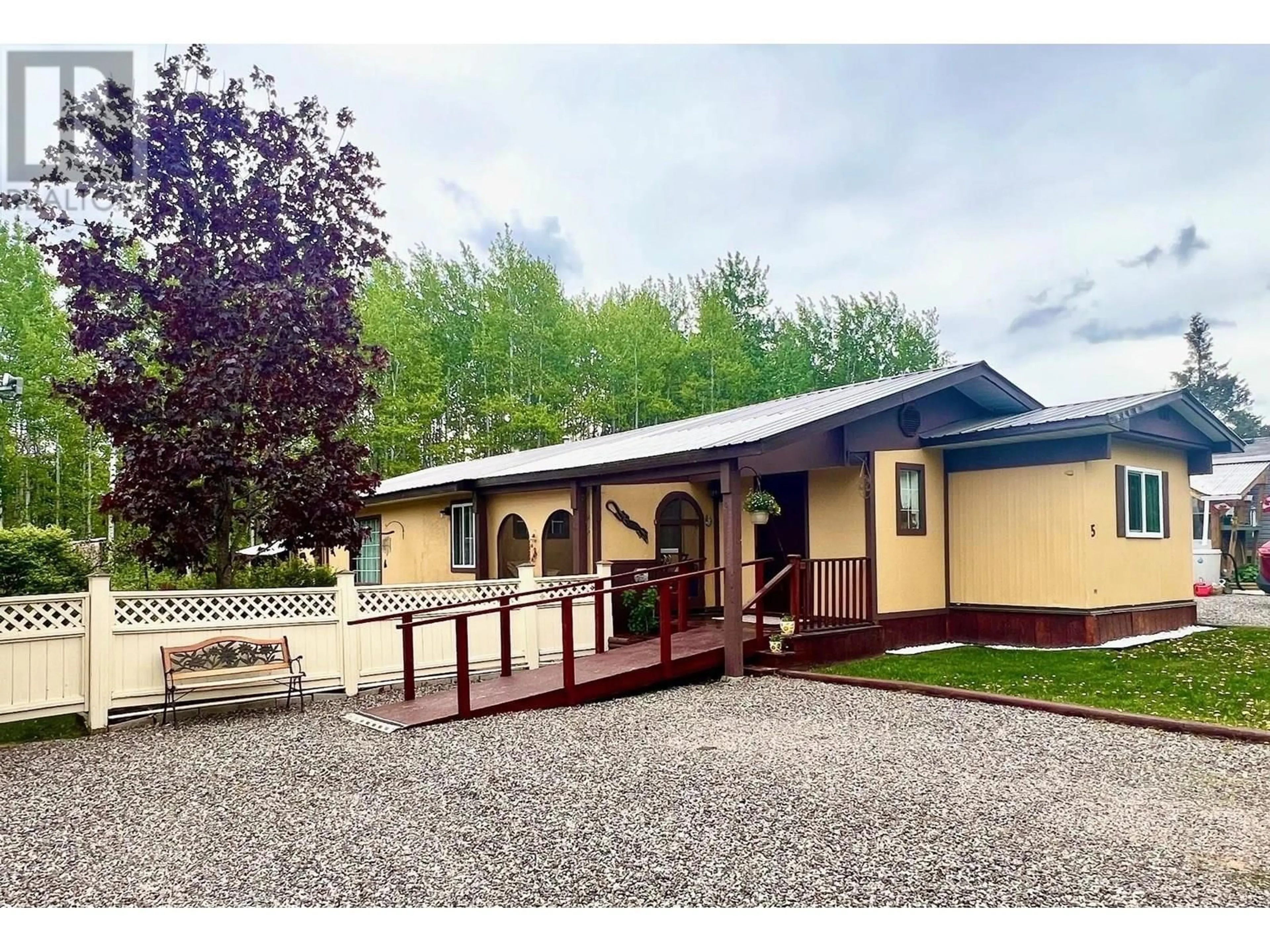A pic from outside/outdoor area/front of a property/back of a property/a pic from drone, unknown for 5 - 1450 TELKWA HIGH ROAD, Telkwa British Columbia V0J2X1