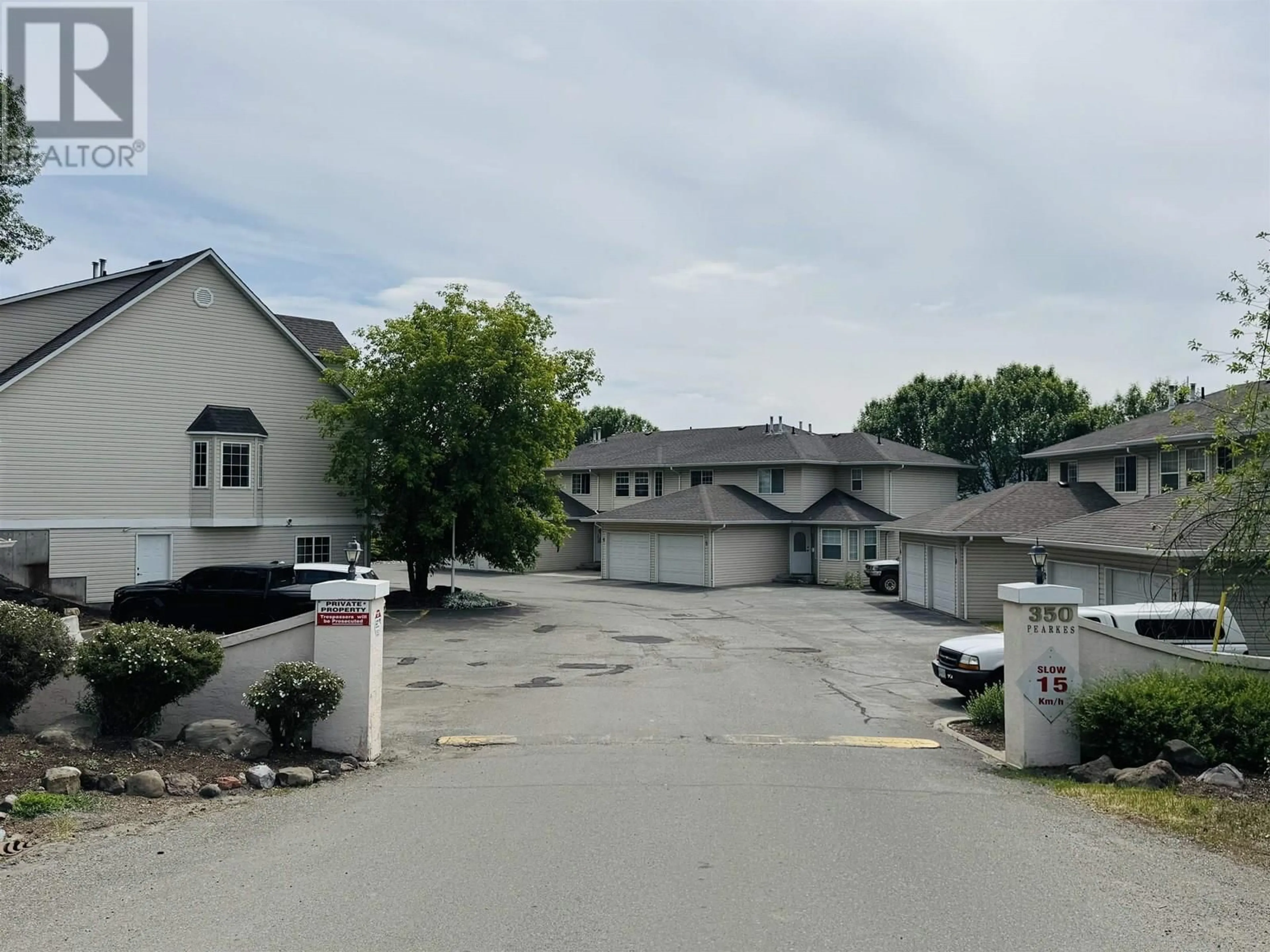 A pic from outside/outdoor area/front of a property/back of a property/a pic from drone, unknown for 6 - 350 PEARKES DRIVE, Williams Lake British Columbia V2G4T2