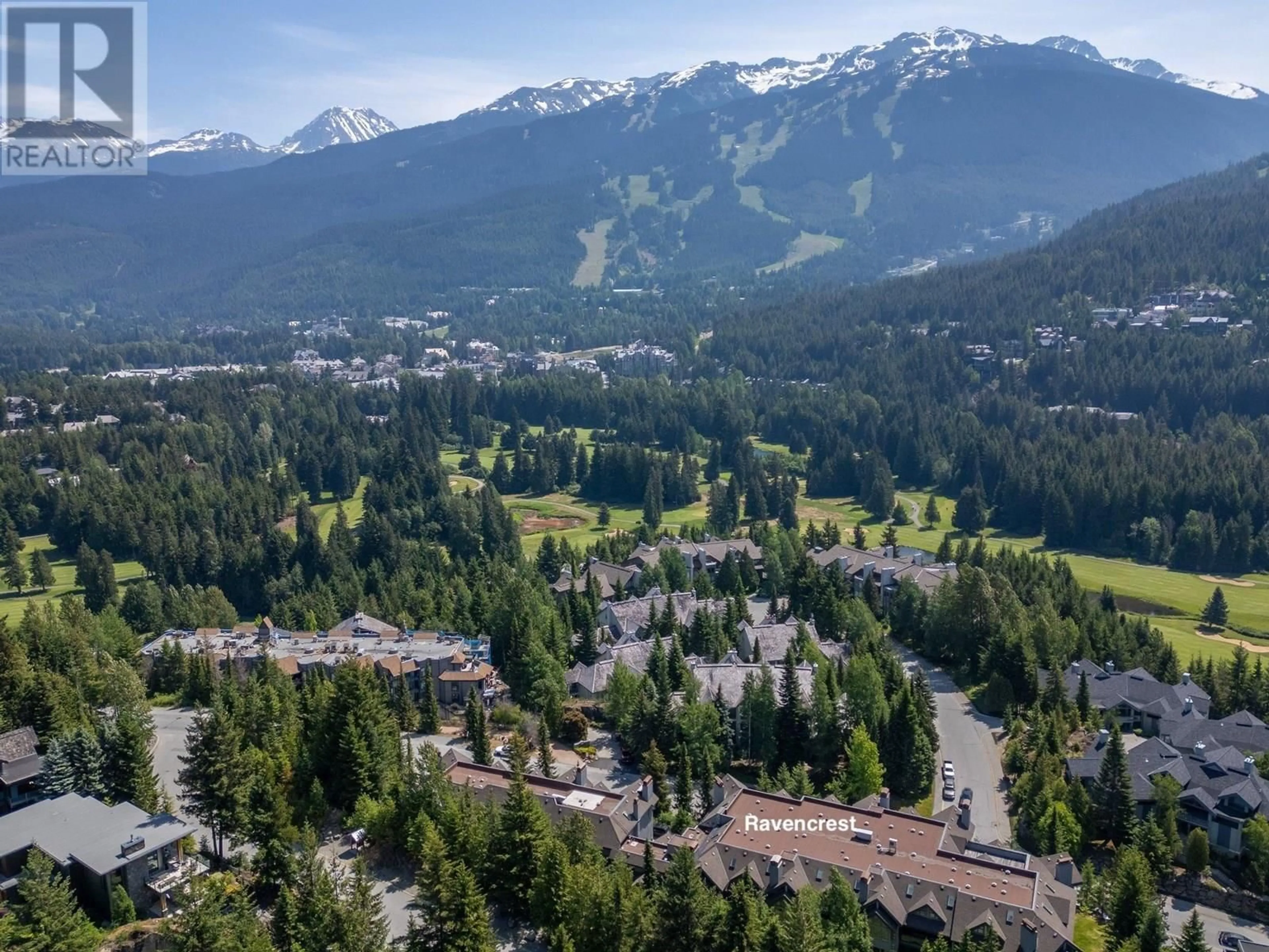A pic from outside/outdoor area/front of a property/back of a property/a pic from drone, mountain view for 306 - 3212 BLUEBERRY DRIVE, Whistler British Columbia V8E0T5