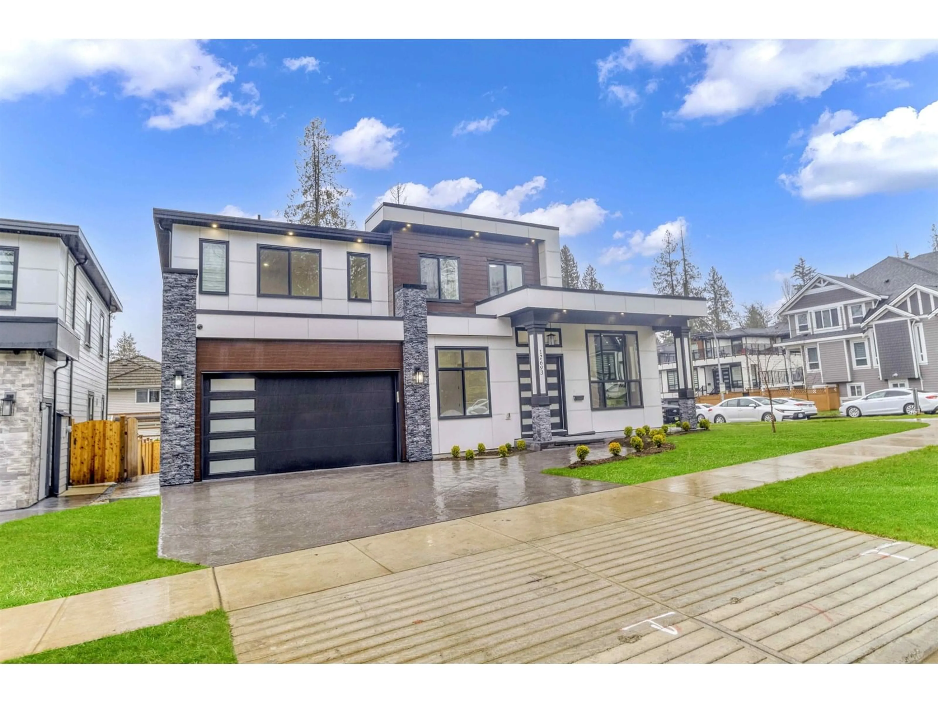 Home with brick exterior material, street for 12693 106A, Surrey British Columbia V3V0E3