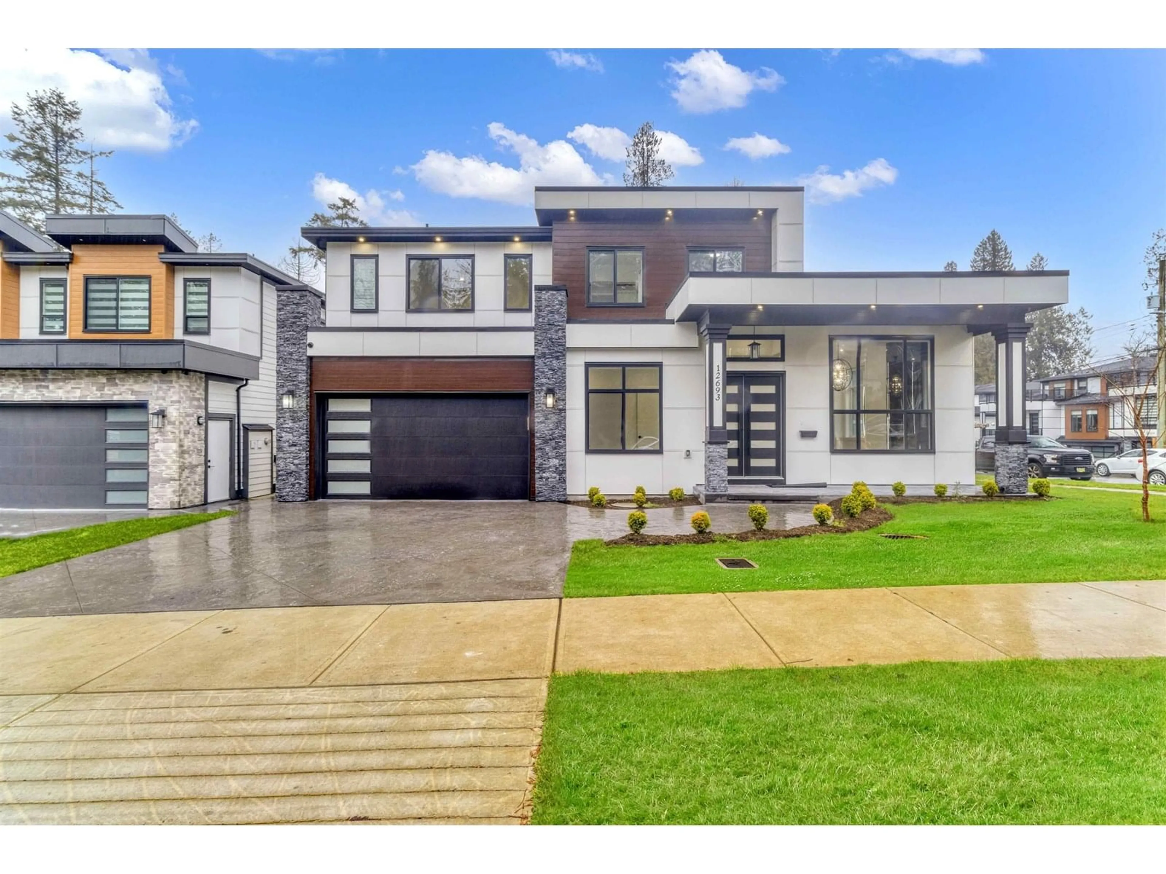 Home with brick exterior material, street for 12693 106A, Surrey British Columbia V3V0E3