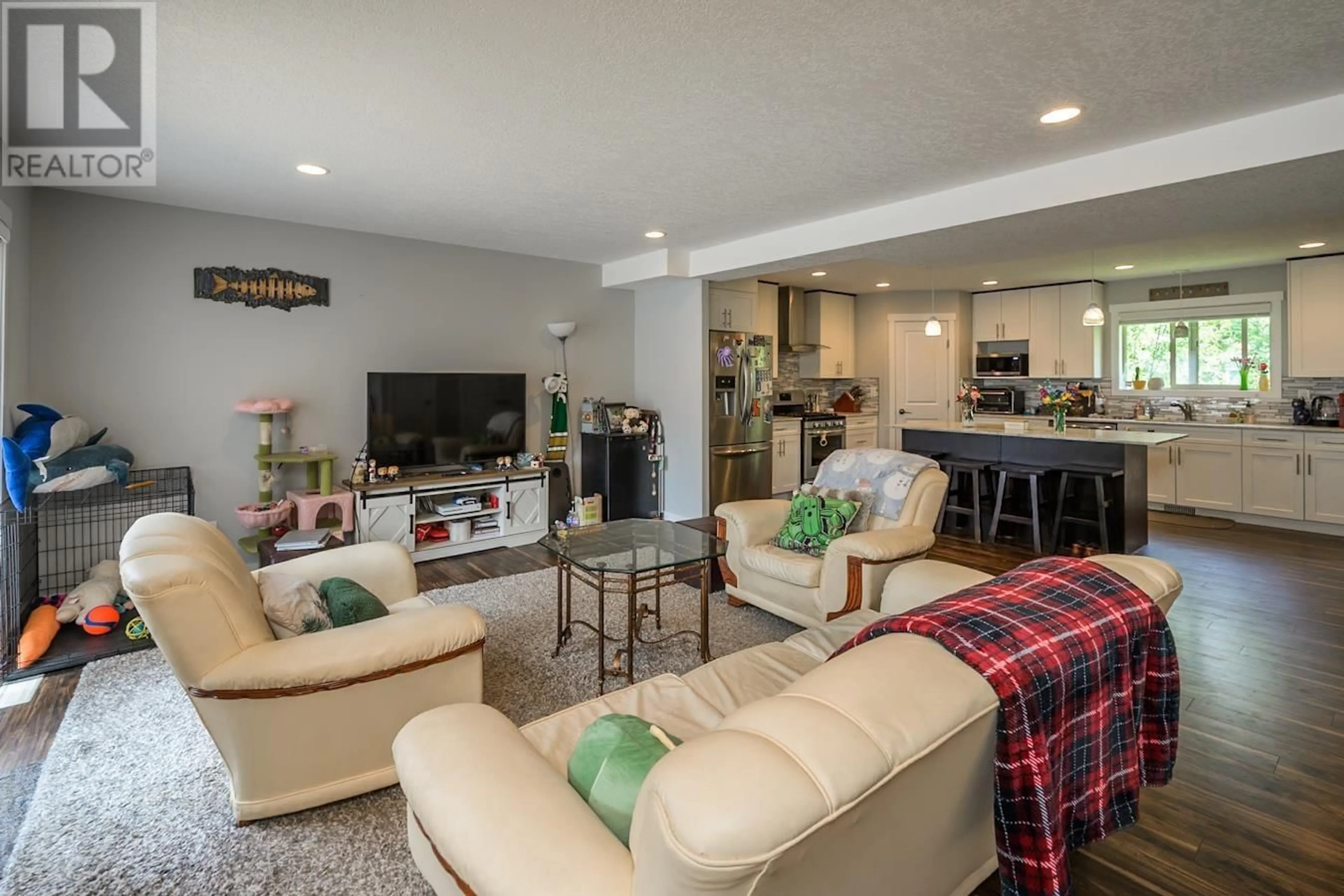 Living room with furniture, unknown for 302 - 7400 CREEKSIDE WAY, Prince George British Columbia V2N0G6