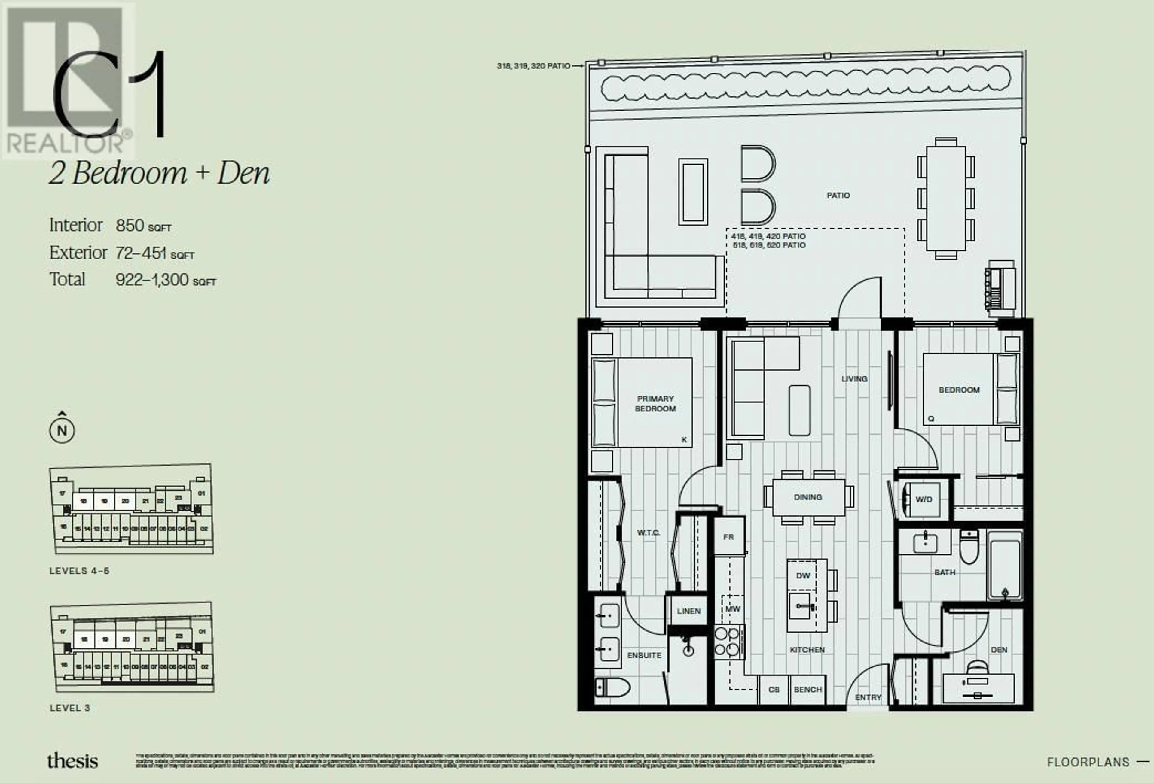 Floor plan for 519 - 133 49TH AVENUE, Vancouver British Columbia V5Z2S3