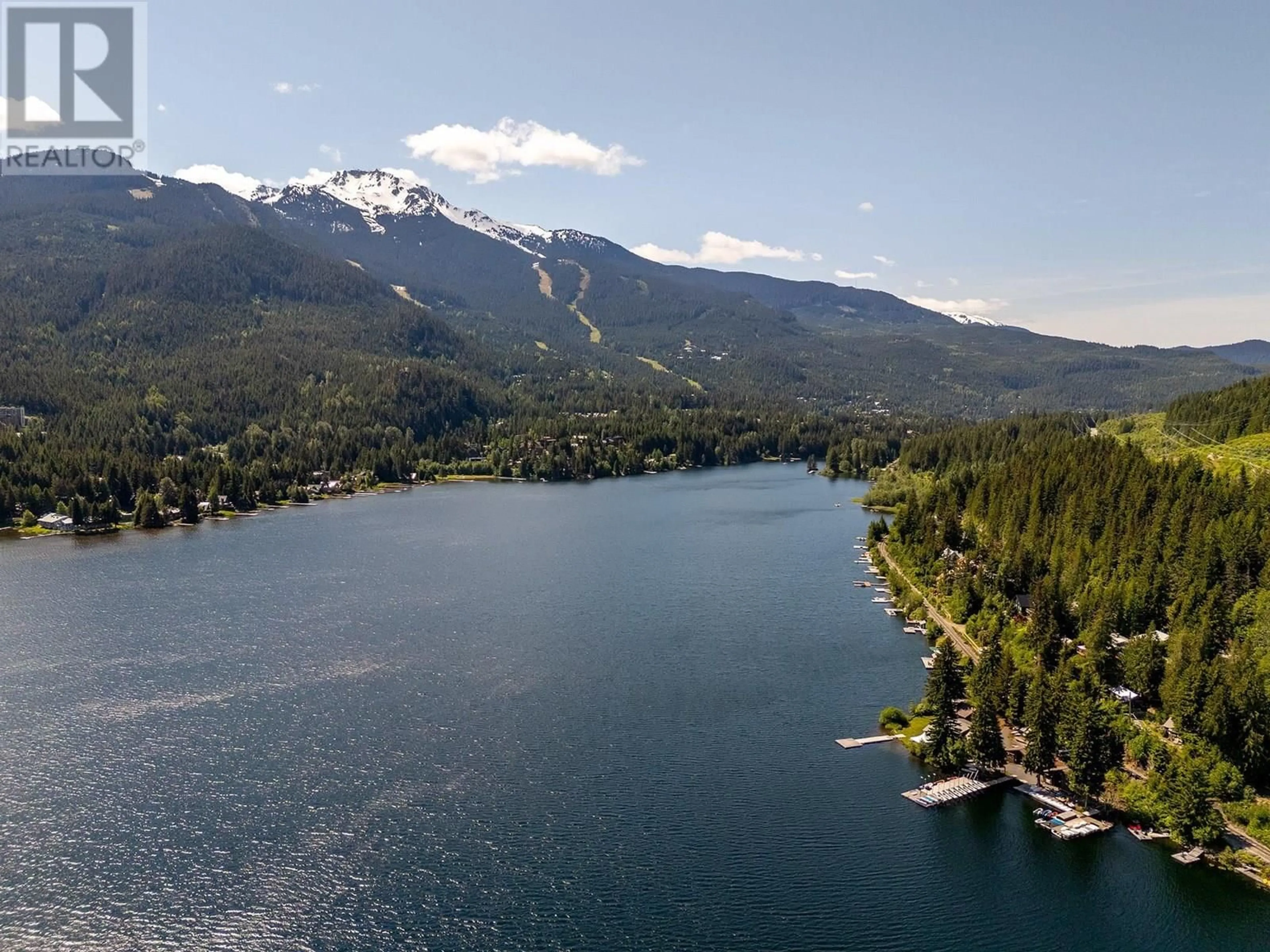 A pic from outside/outdoor area/front of a property/back of a property/a pic from drone, water/lake/river/ocean view for 5670 ALTA LAKE ROAD, Whistler British Columbia V8E0C3
