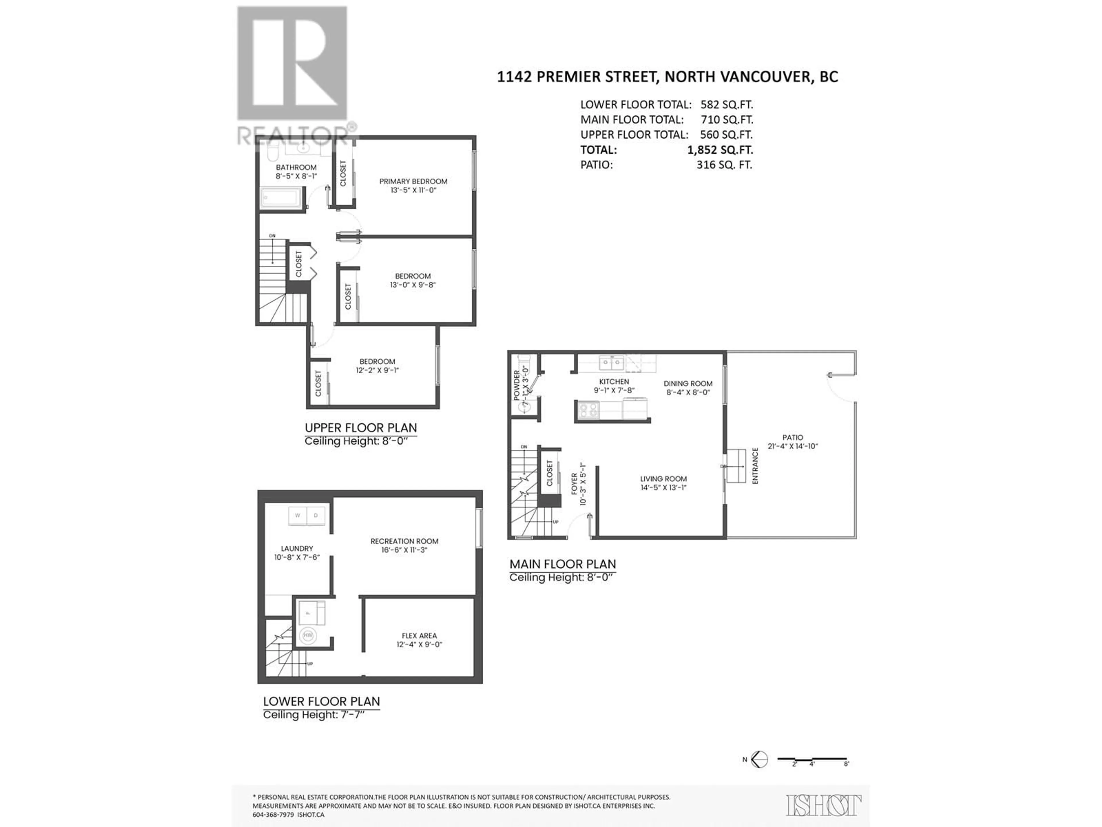 Floor plan for 1142 PREMIER STREET, North Vancouver British Columbia V7J2H3