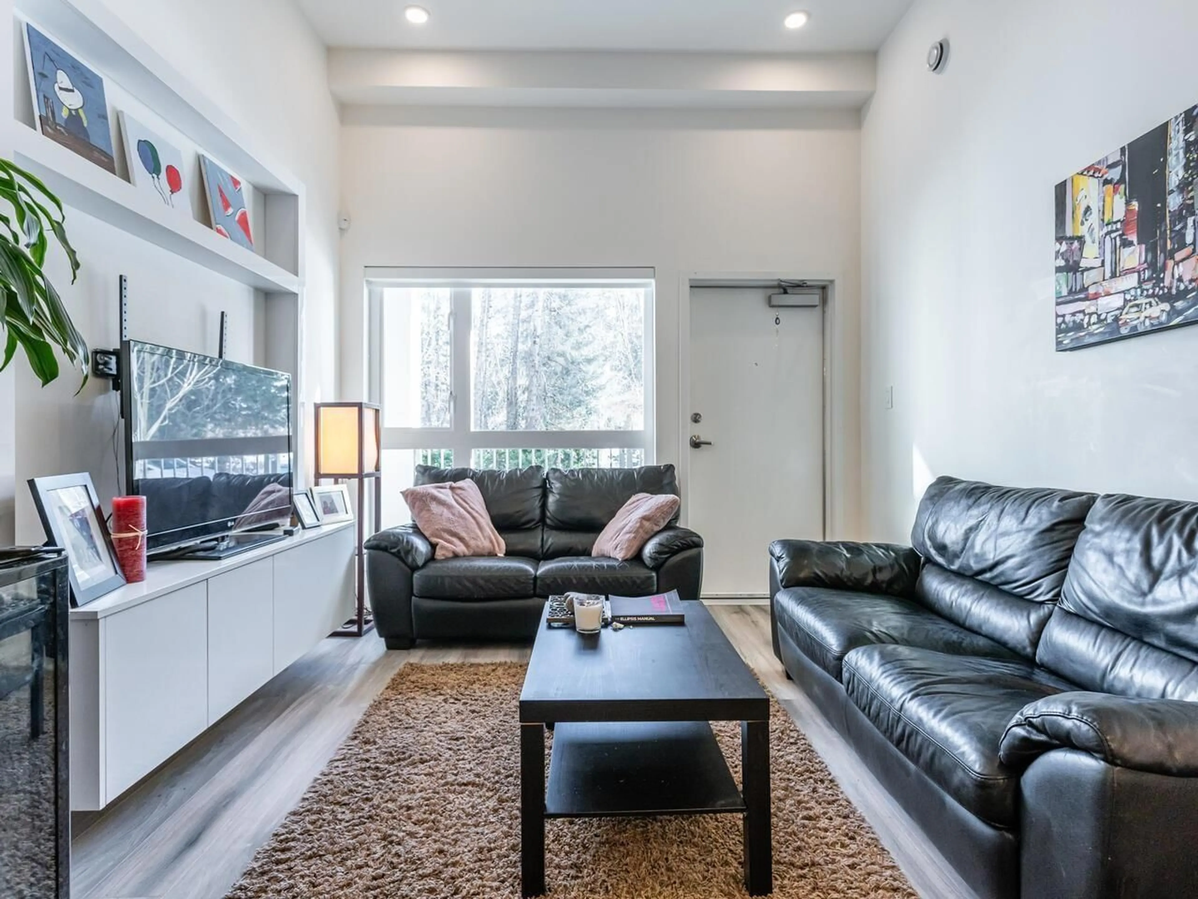 Living room with furniture, unknown for A102 - 8447 202, Langley British Columbia V2Y2B7