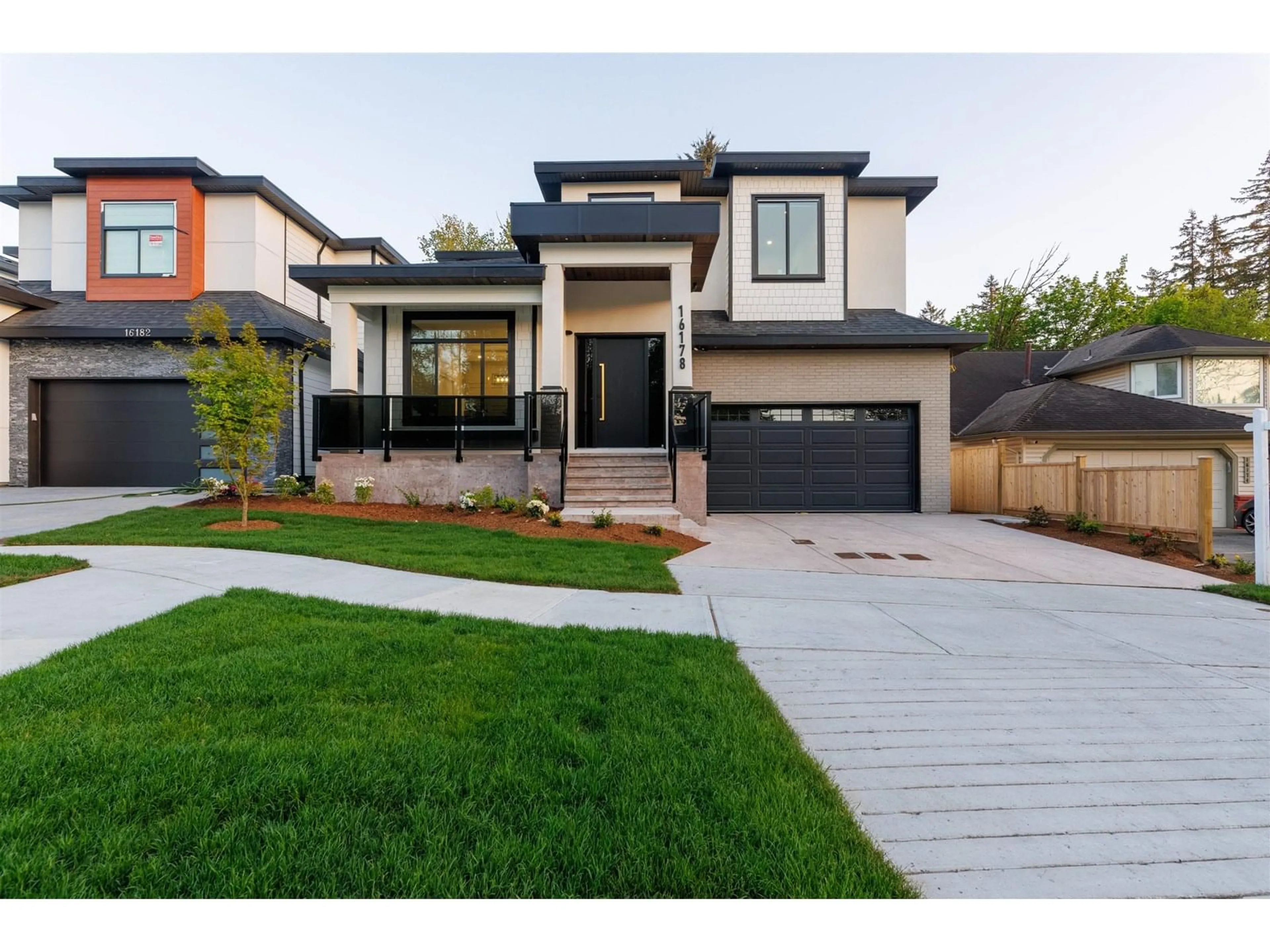 Home with brick exterior material, street for 16178 78, Surrey British Columbia V4N0X4