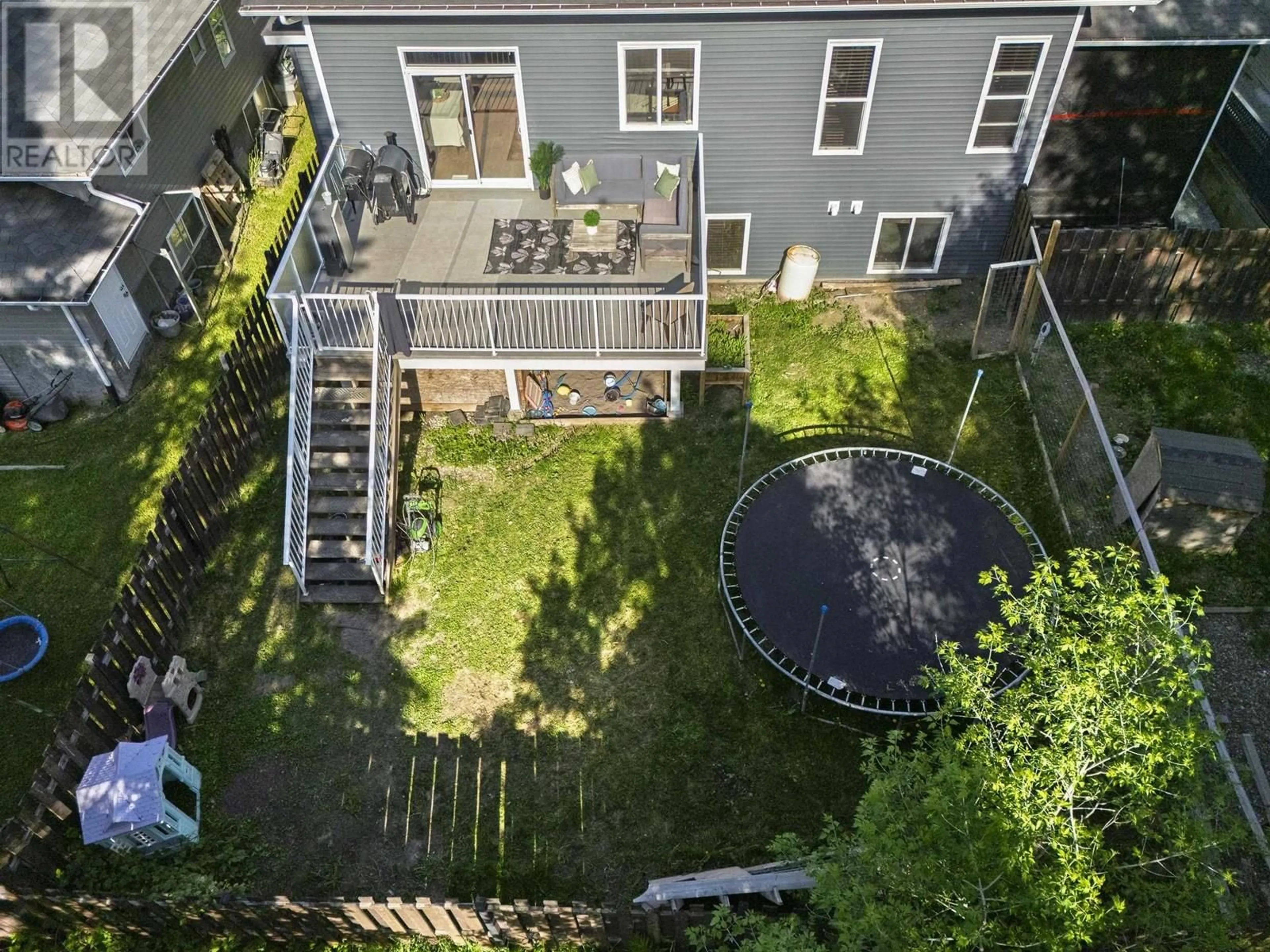 A pic from outside/outdoor area/front of a property/back of a property/a pic from drone, city buildings view from balcony for 6933 EUGENE ROAD, Prince George British Columbia V2N5P6