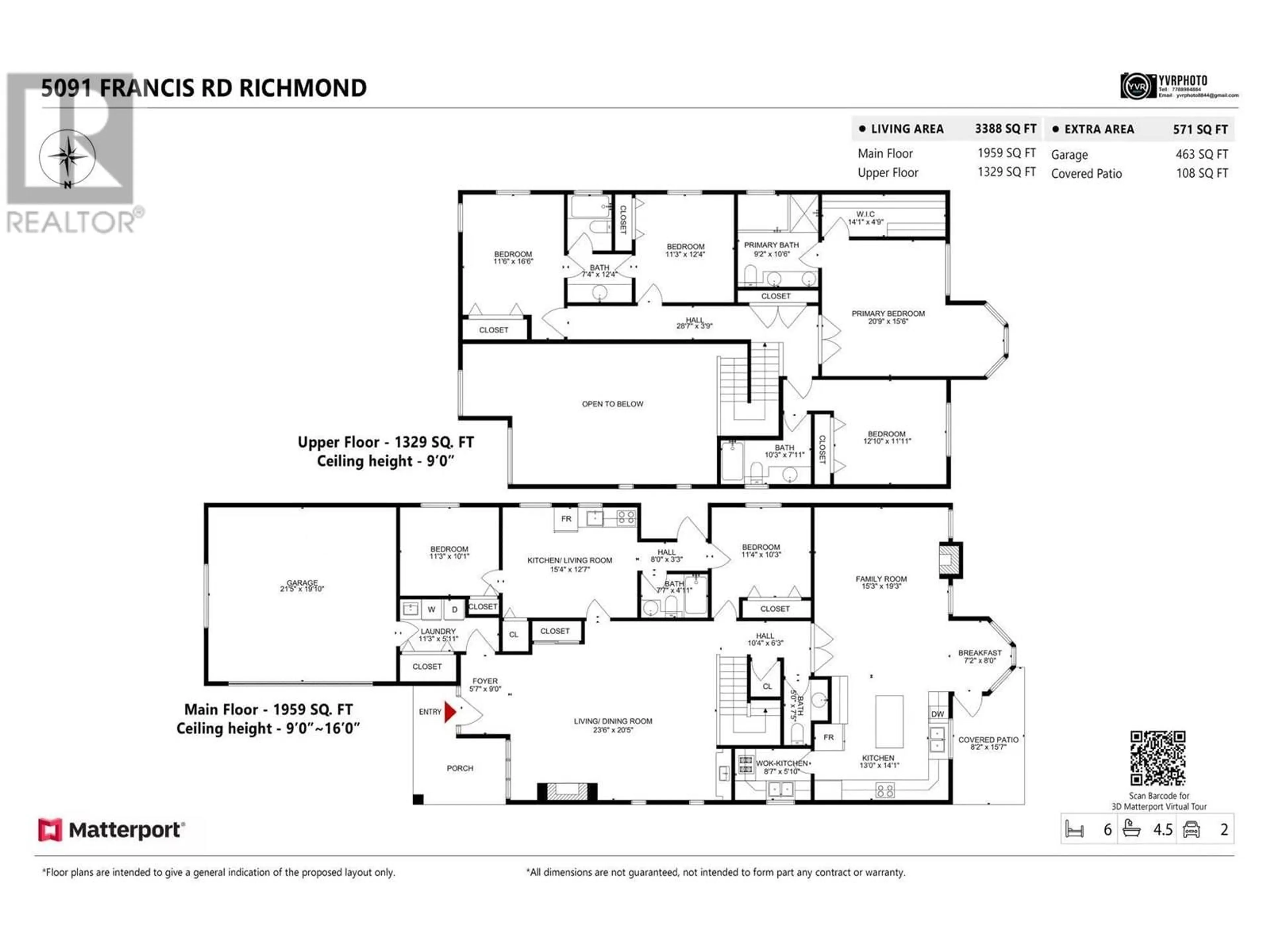 Floor plan for 5091 FRANCIS ROAD, Richmond British Columbia V7C1K1