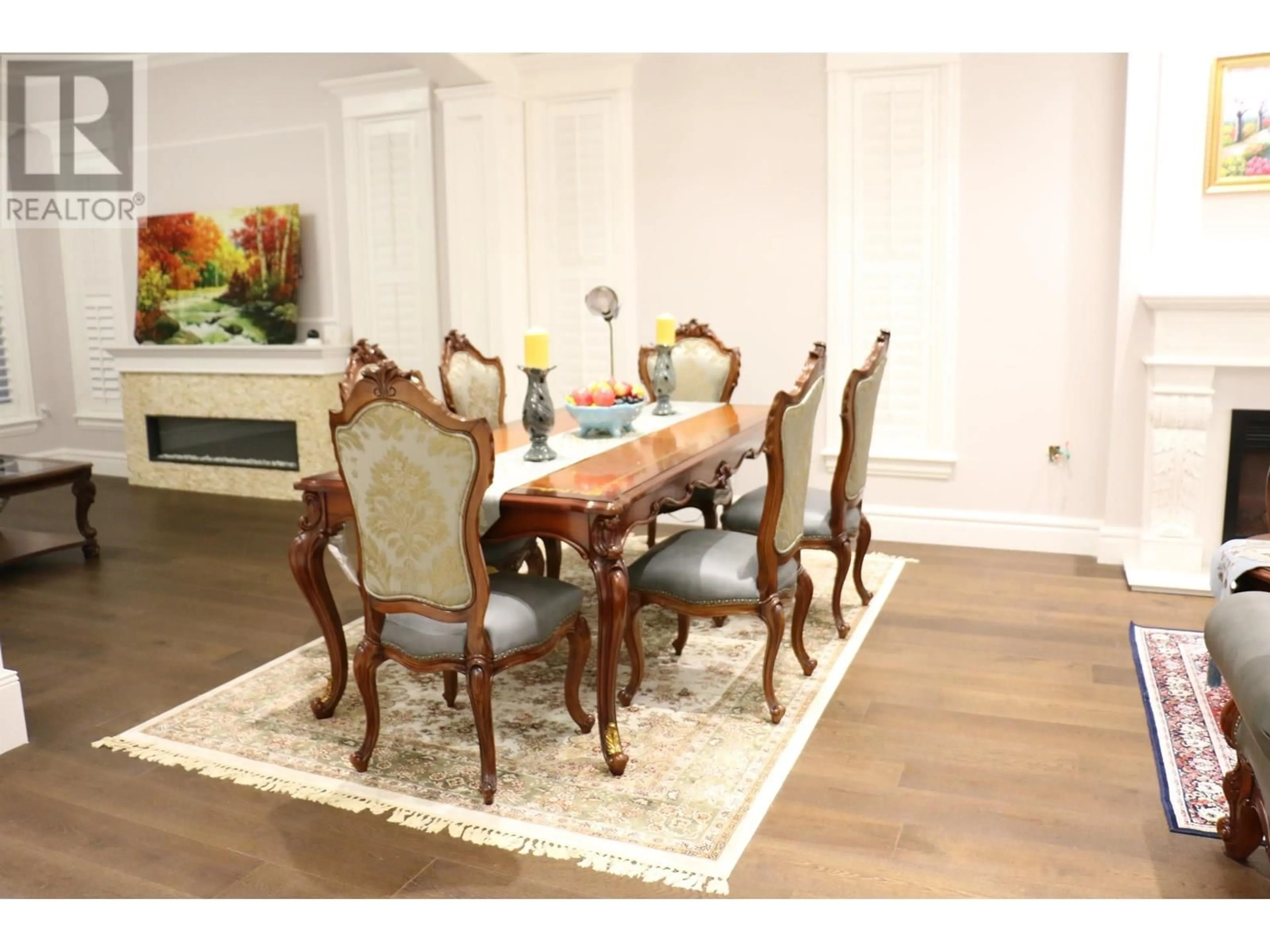 Dining room, wood/laminate floor for 4880 OSLER STREET, Vancouver British Columbia V6H2Y7