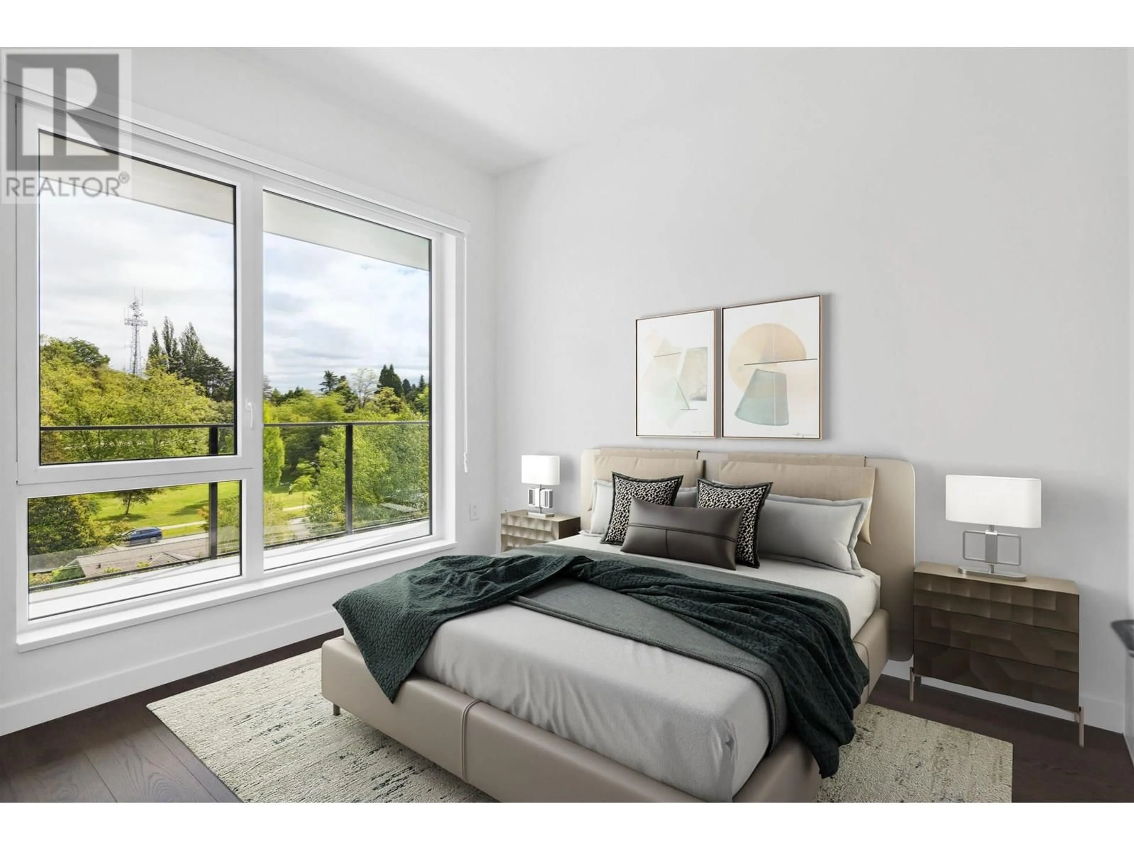 Bedroom with bed, unknown for 607 - 5168 CAMBIE STREET, Vancouver British Columbia Z5Z0K7
