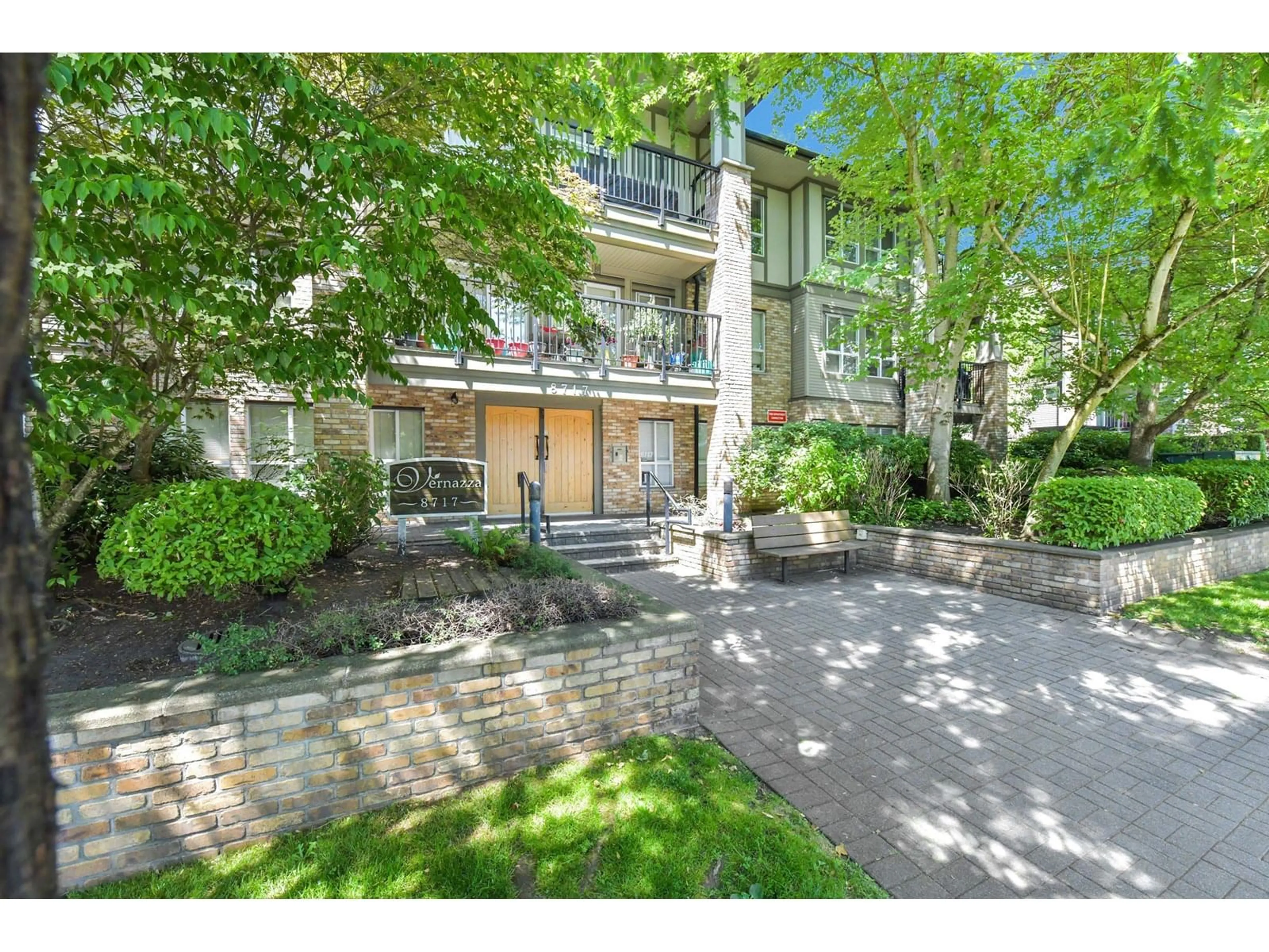 A pic from outside/outdoor area/front of a property/back of a property/a pic from drone, street for 304 - 8717 160, Surrey British Columbia V4N5X7