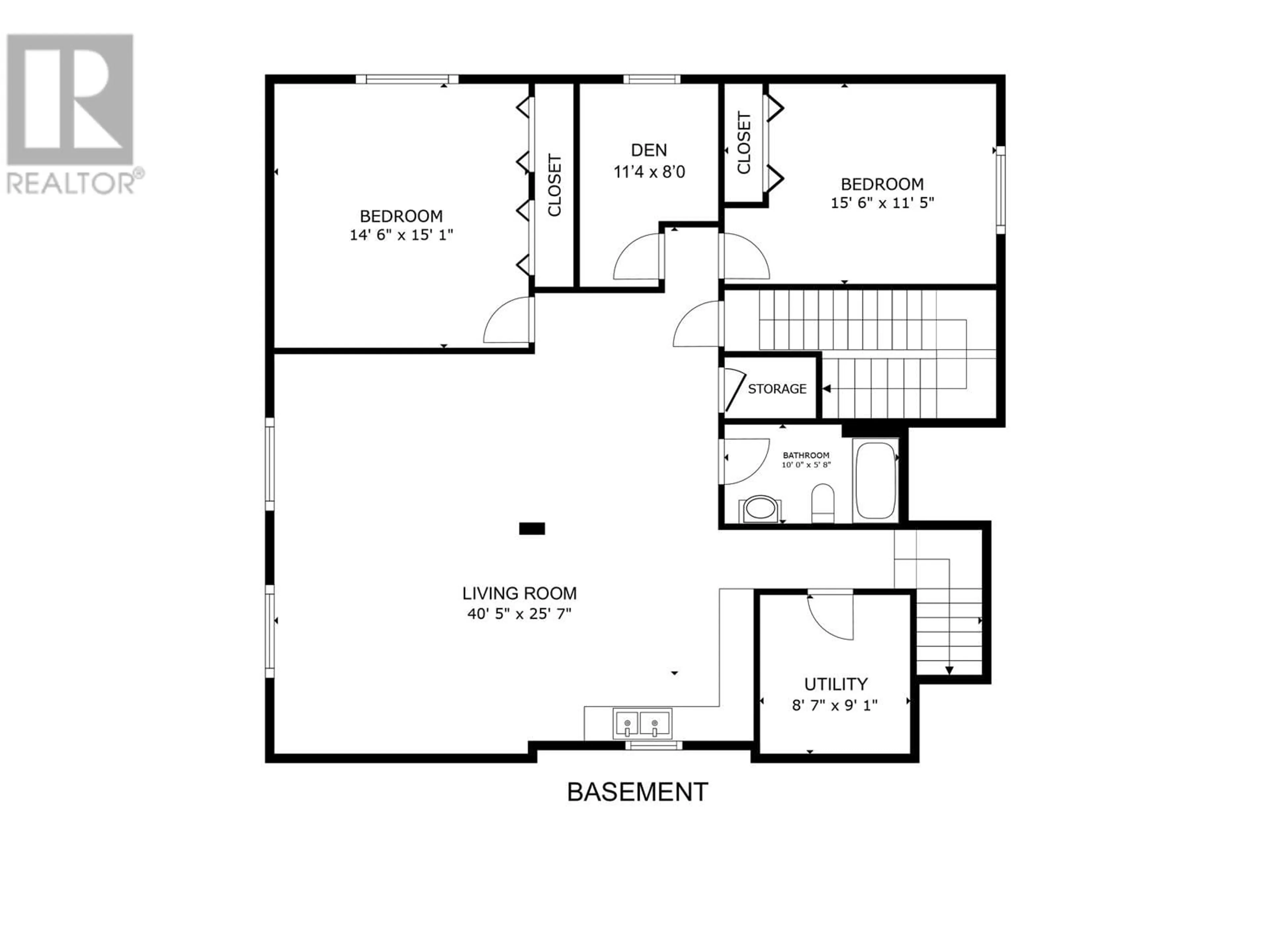 Floor plan for 10515 111 STREET, Fort St. John British Columbia V1J0L6