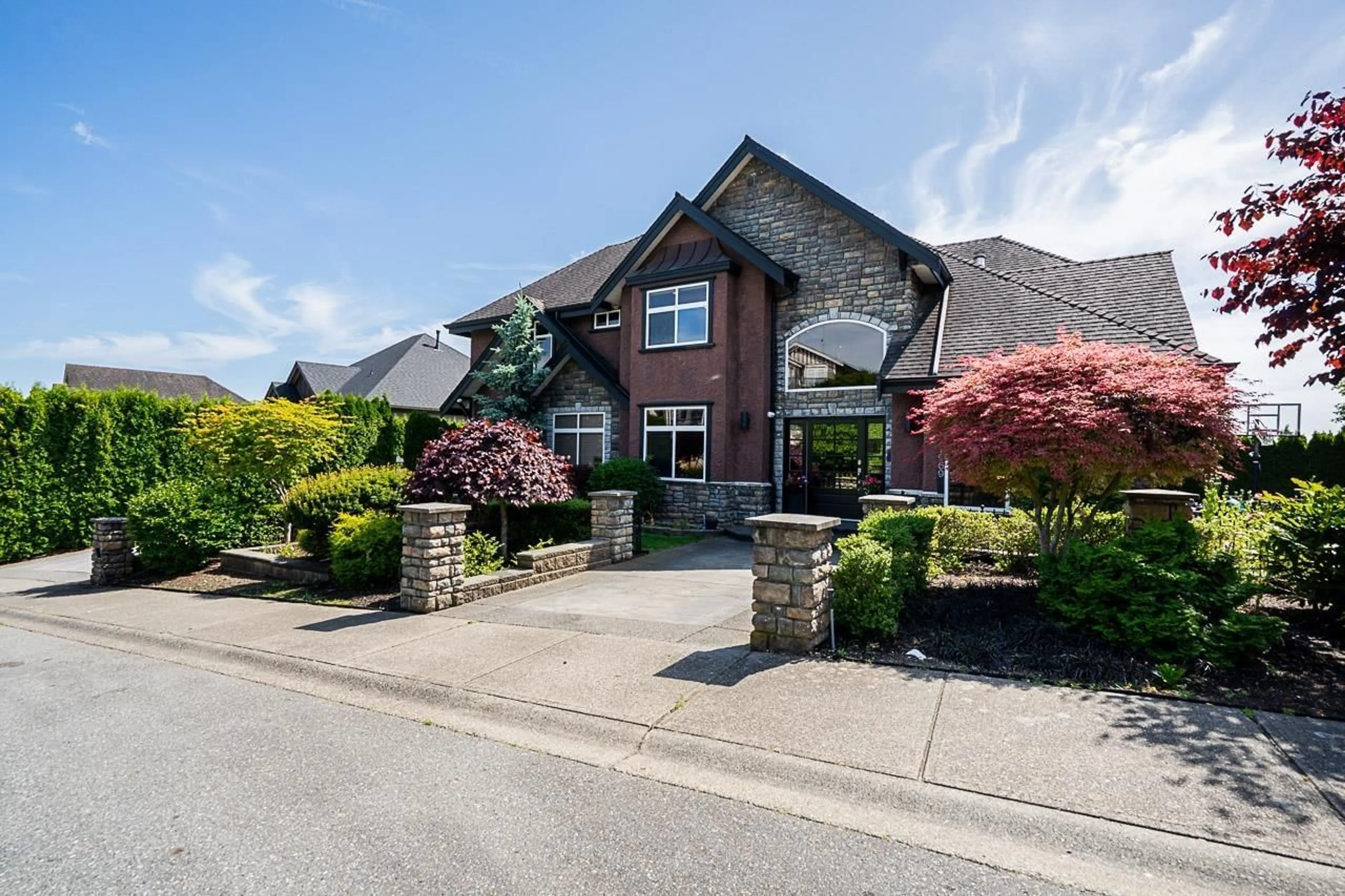 Home with brick exterior material, street for 7969 TUCKWELL, Mission British Columbia V2V7B4