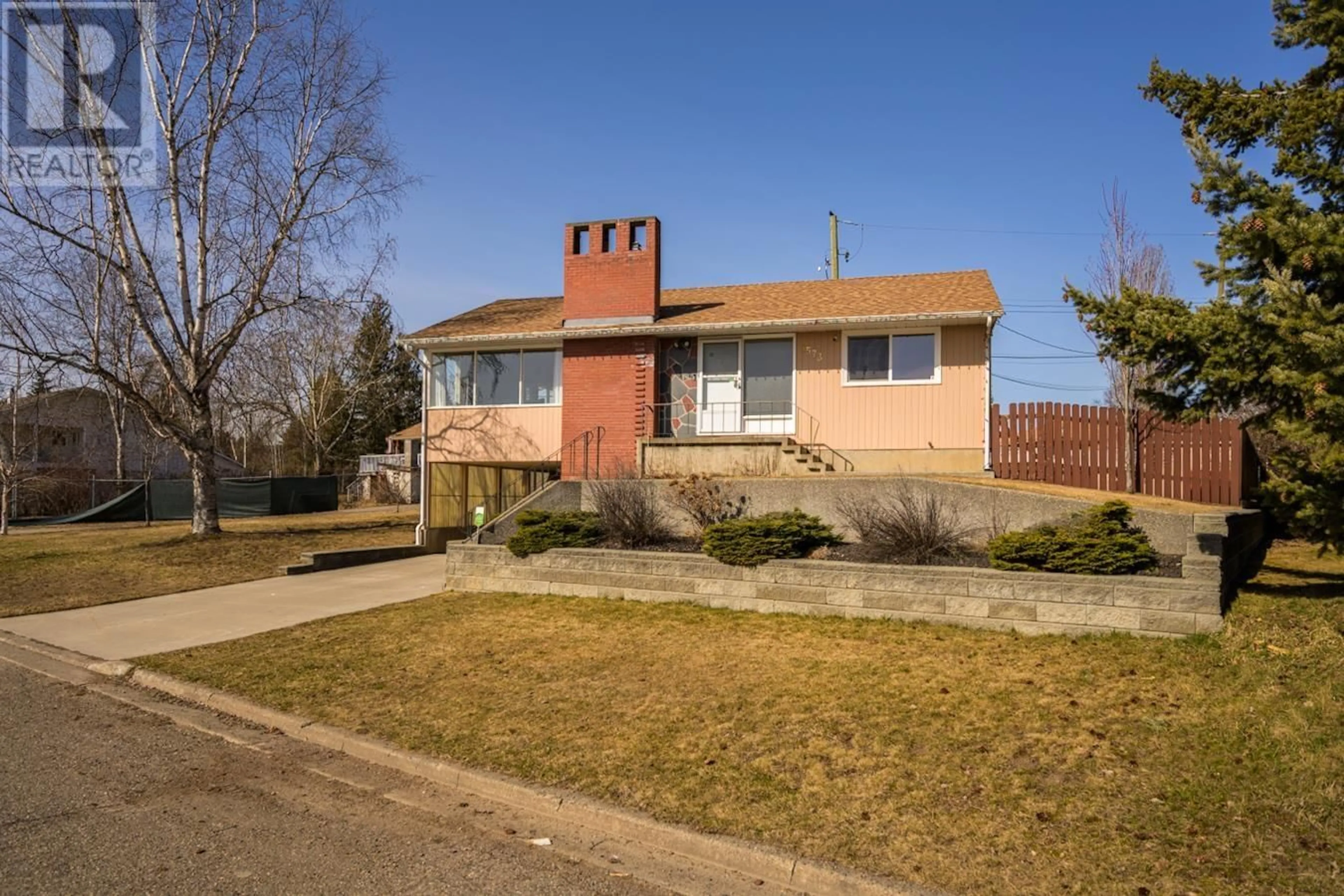 Home with brick exterior material, street for 1573 EDMONTON STREET, Prince George British Columbia V2M1X5