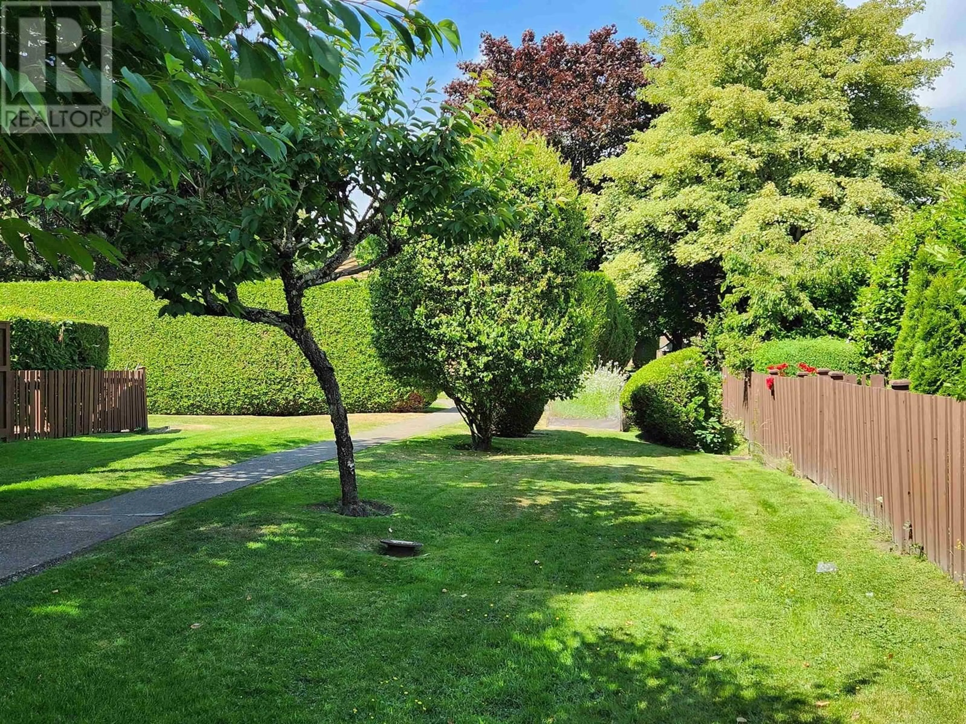 A pic from outside/outdoor area/front of a property/back of a property/a pic from drone, forest/trees view for 16 - 9331 NO. 5 ROAD, Richmond British Columbia V7A4E1